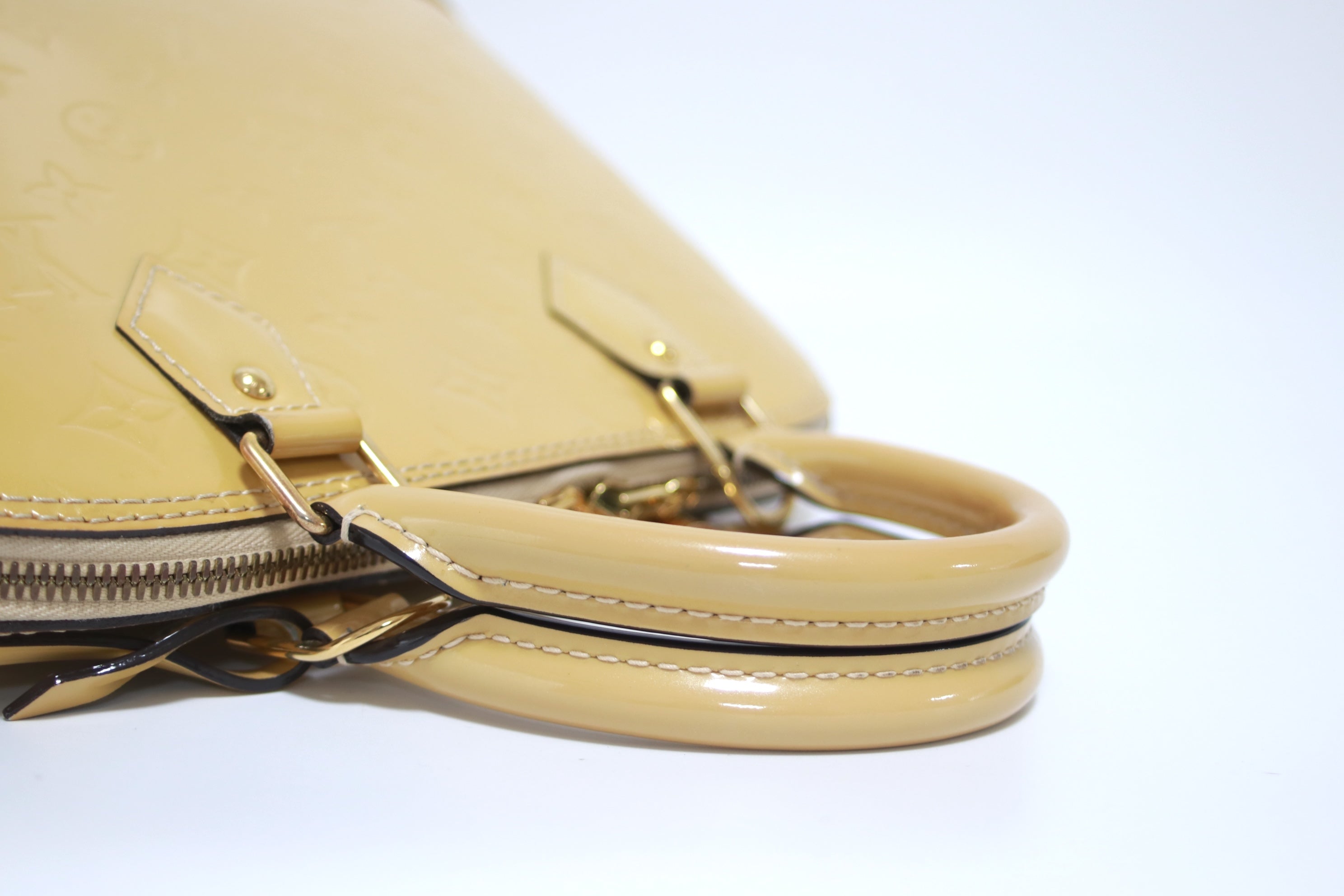 Louis Vuitton Alma PM Vernis Patent Handbag