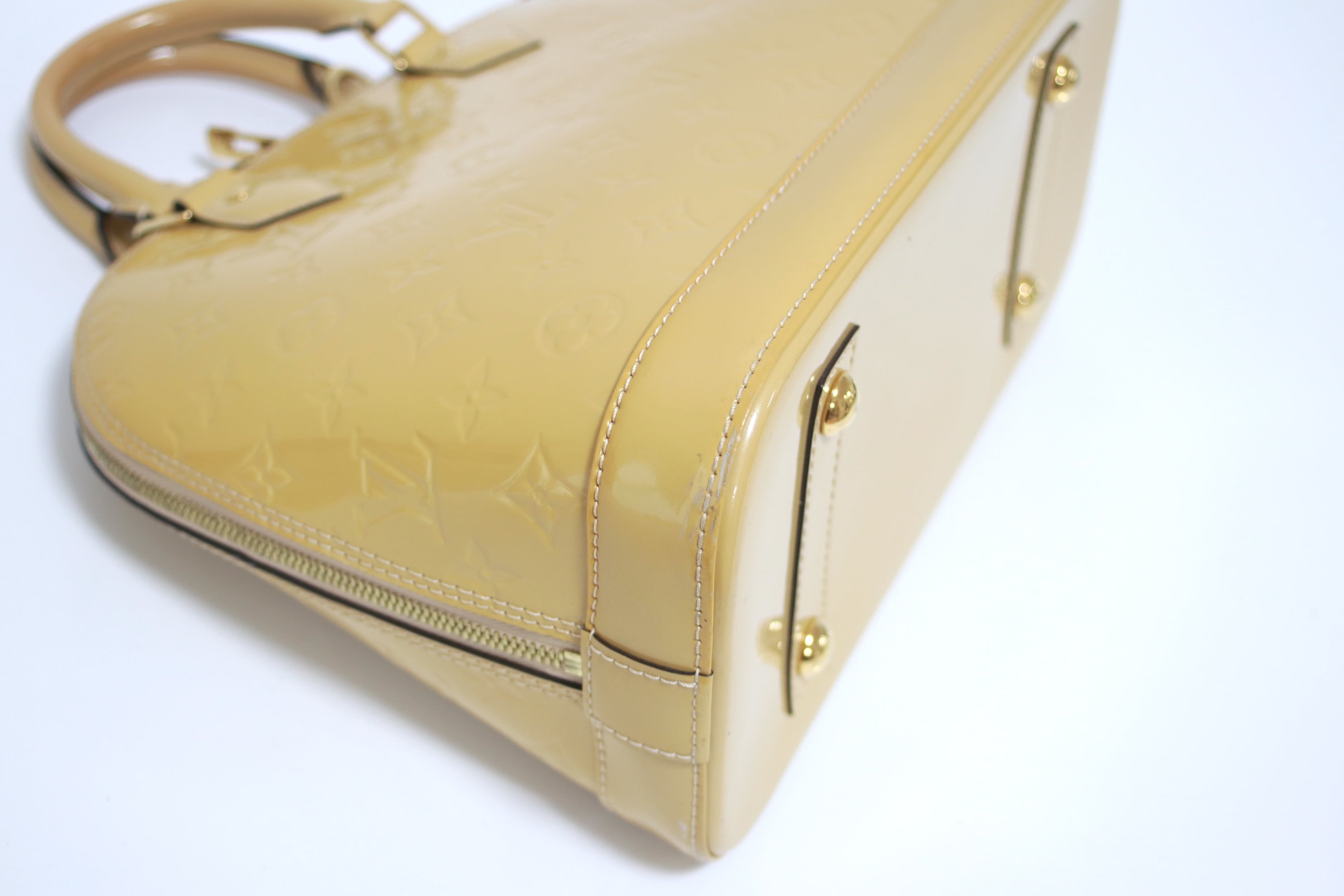 Louis Vuitton Alma PM Vernis Patent Handbag