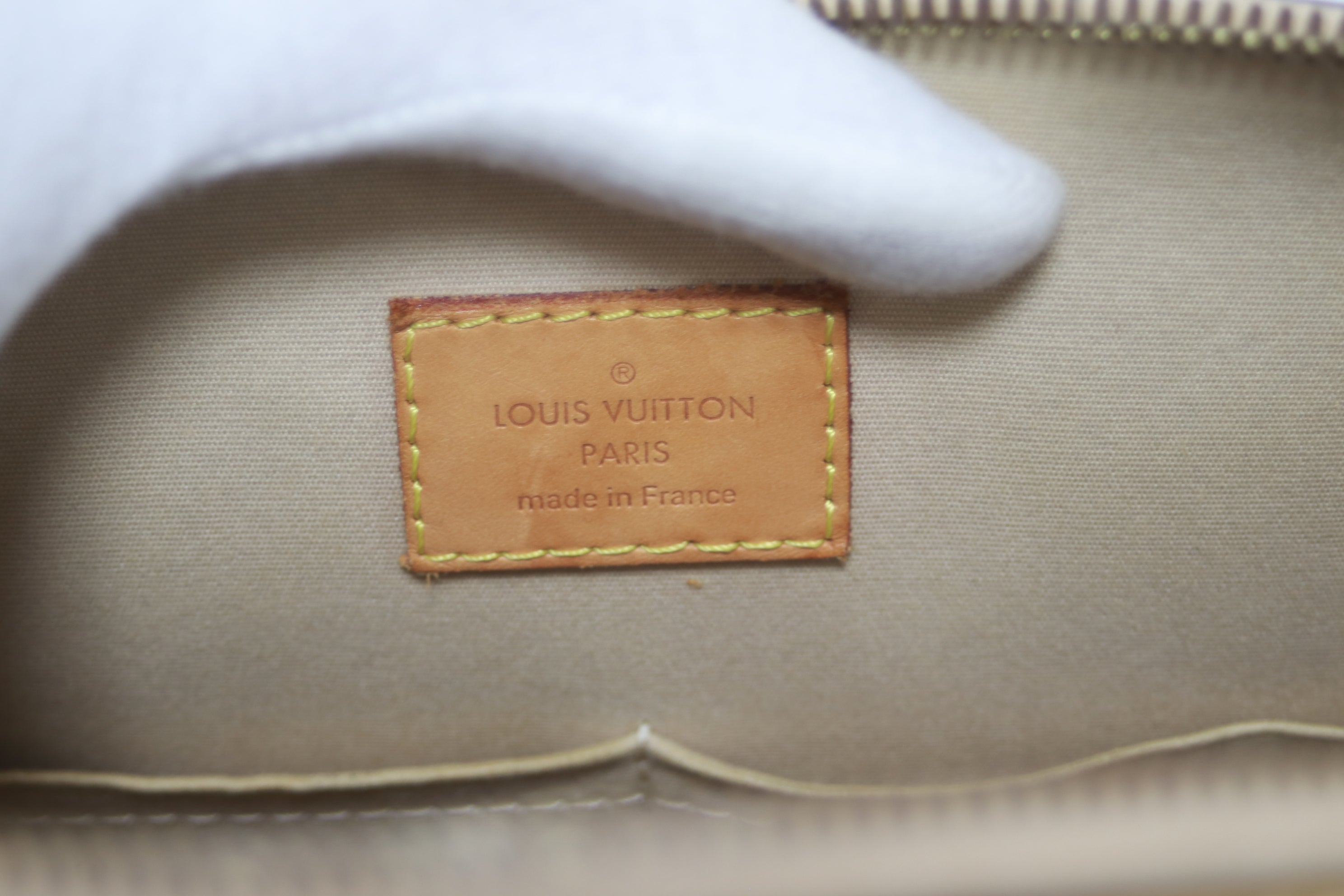 Louis Vuitton Alma PM Vernis Patent Handbag