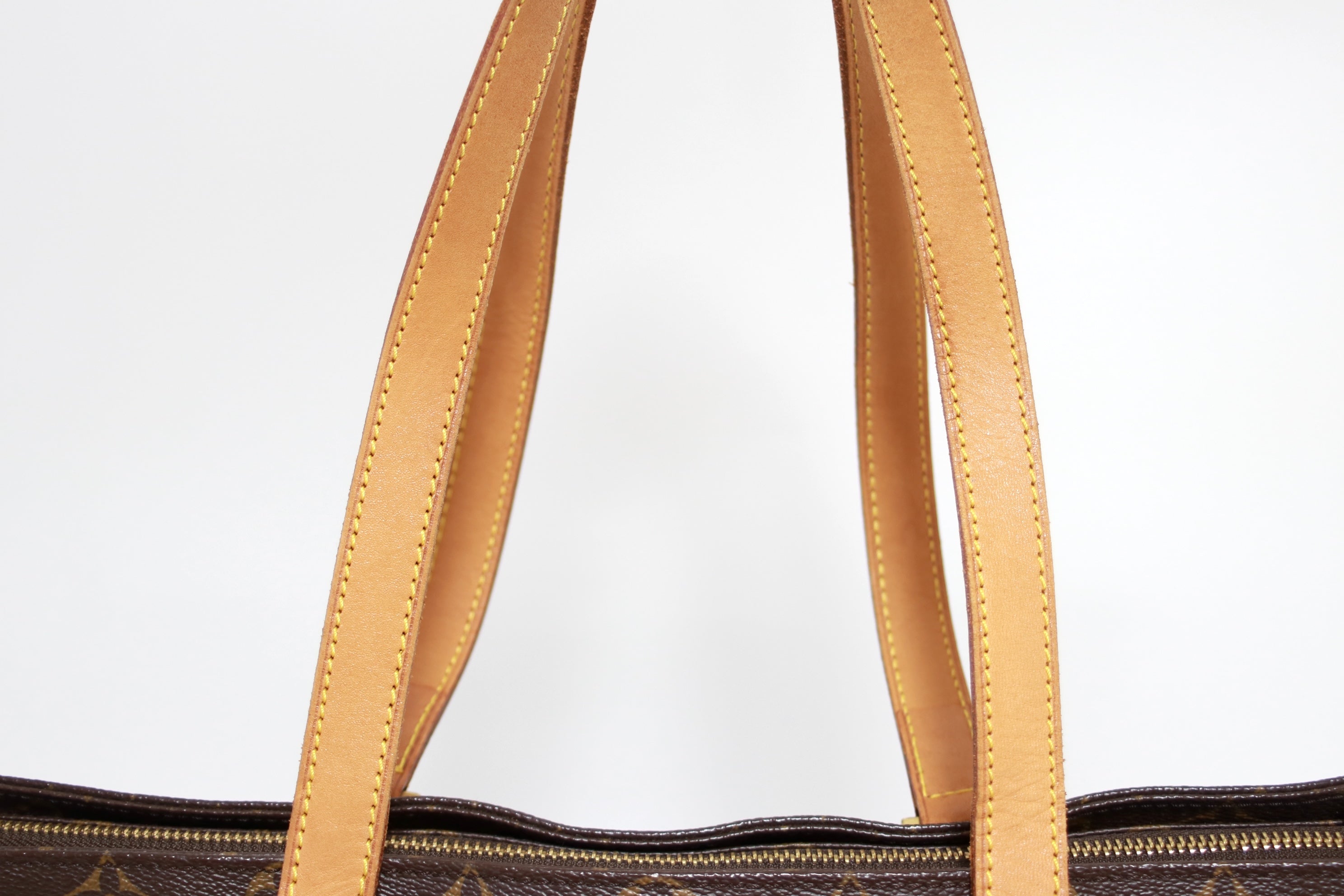 Louis Vuitton Cabas Mezzo Shoulder Tote Bag Used