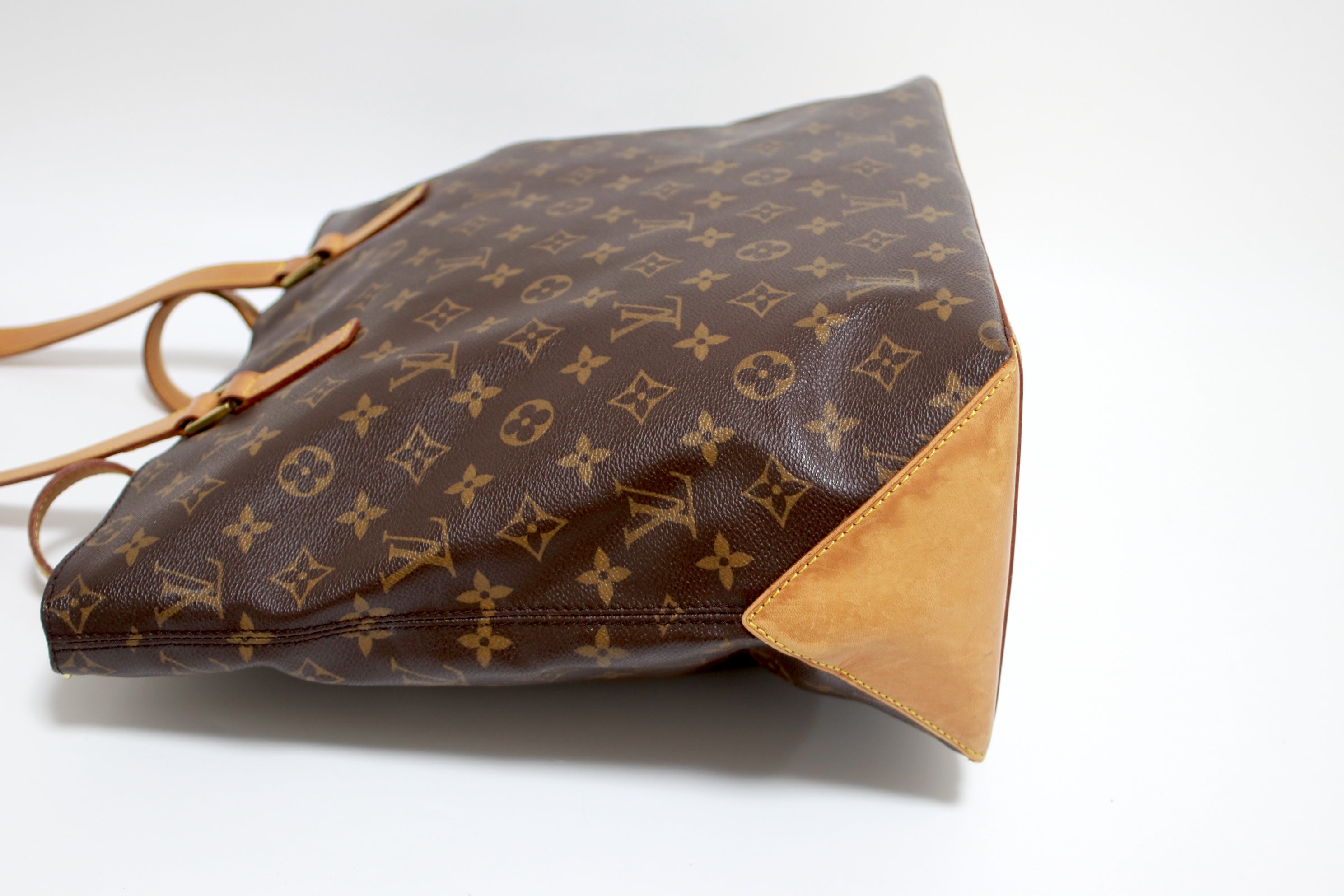 Louis Vuitton Cabas Mezzo Shoulder Tote Bag Used