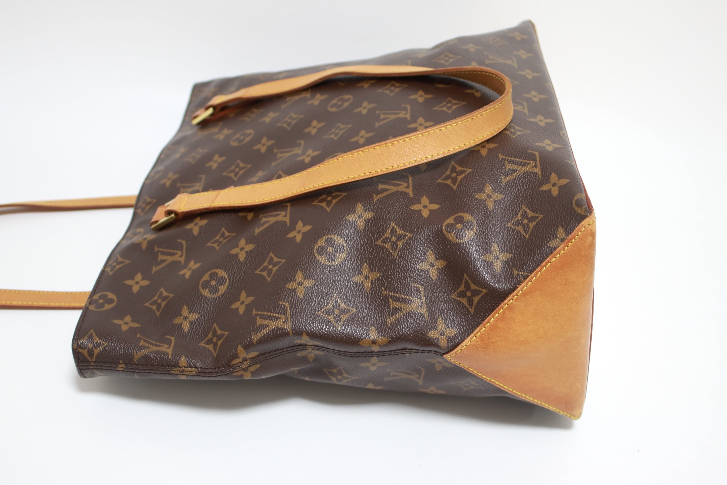 Louis Vuitton Cabas Mezzo Shoulder Tote Bag Used