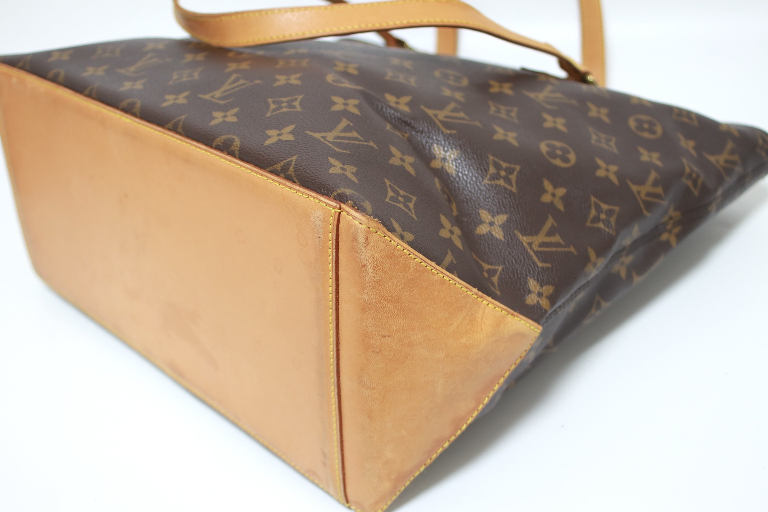 Louis Vuitton Cabas Mezzo Shoulder Tote Bag Used