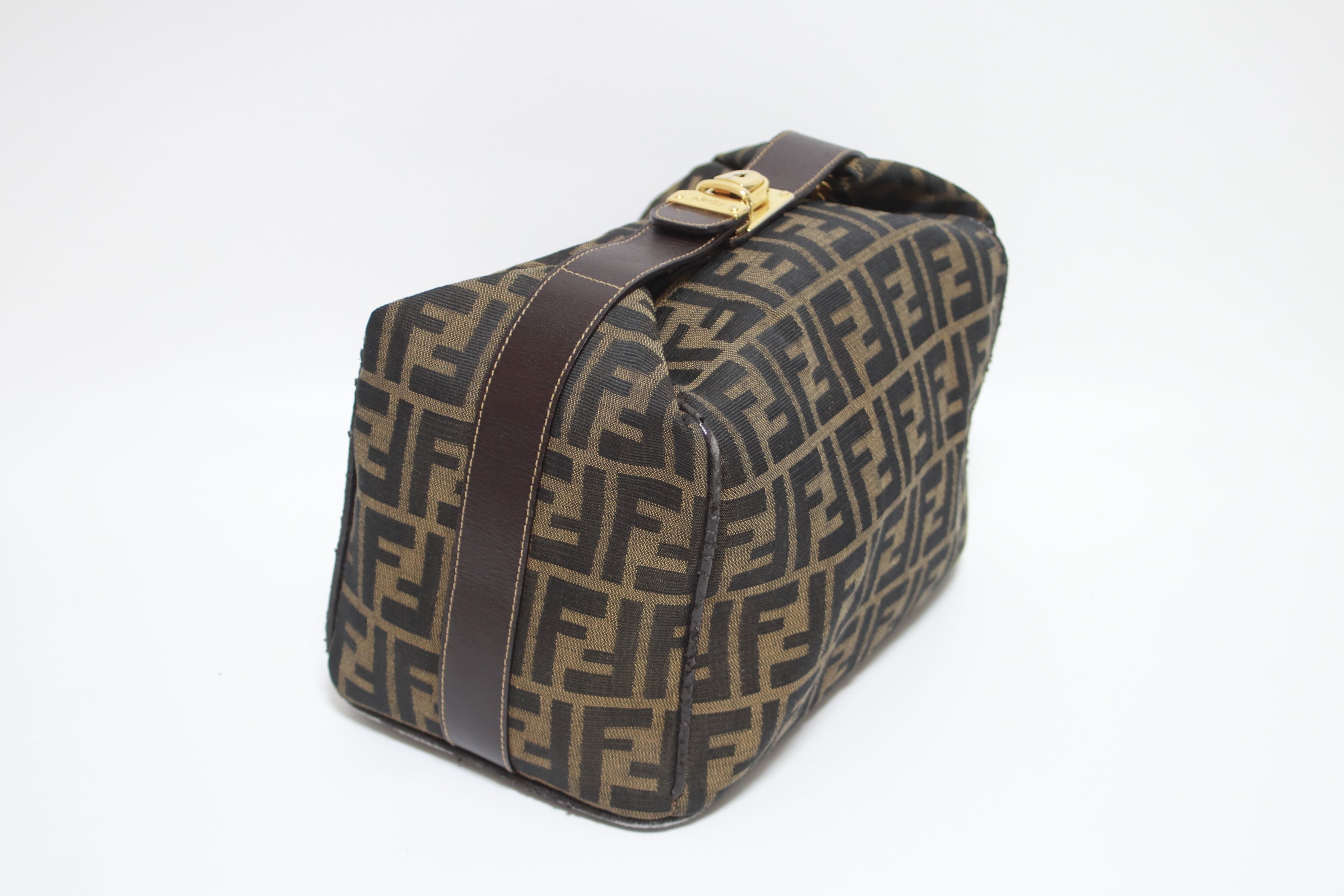 Fendi Zucca Vanity Bag Used (8277)