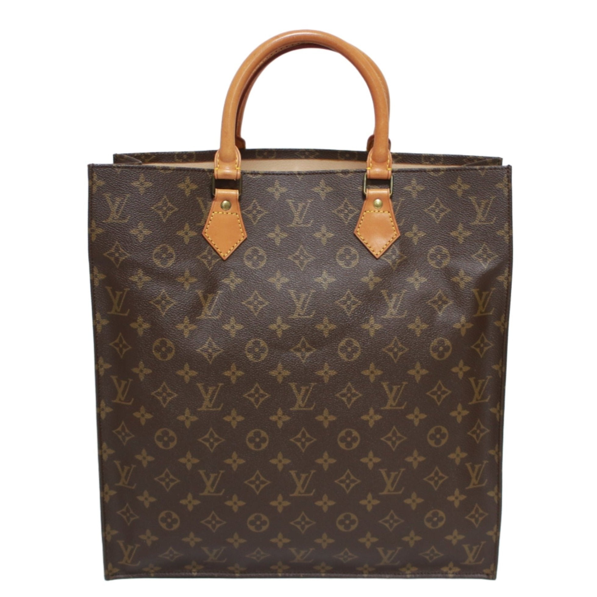 Louis Vuitton Sac Plat Tote Bag Used