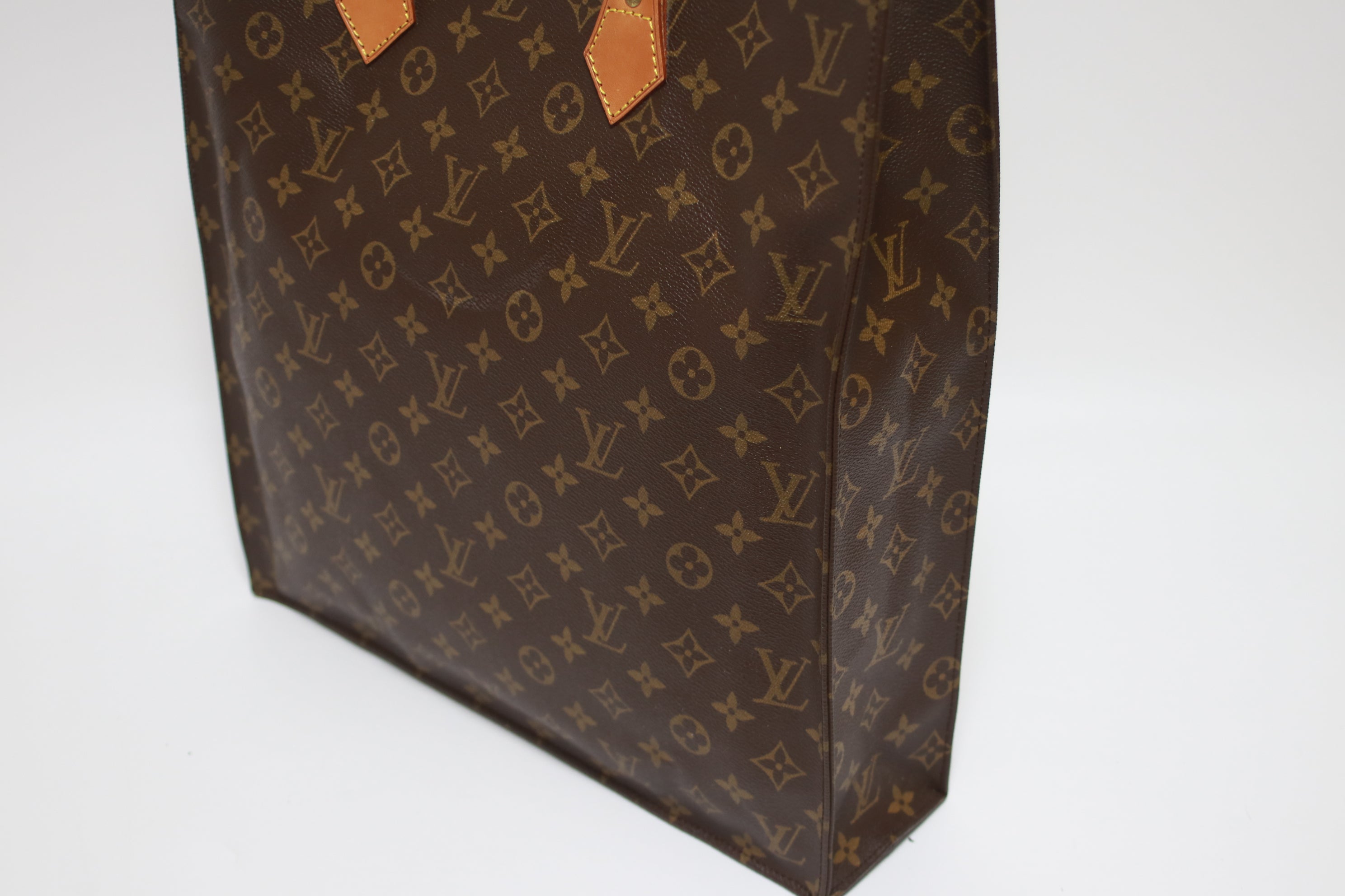 Louis Vuitton Sac Plat Tote Bag Used