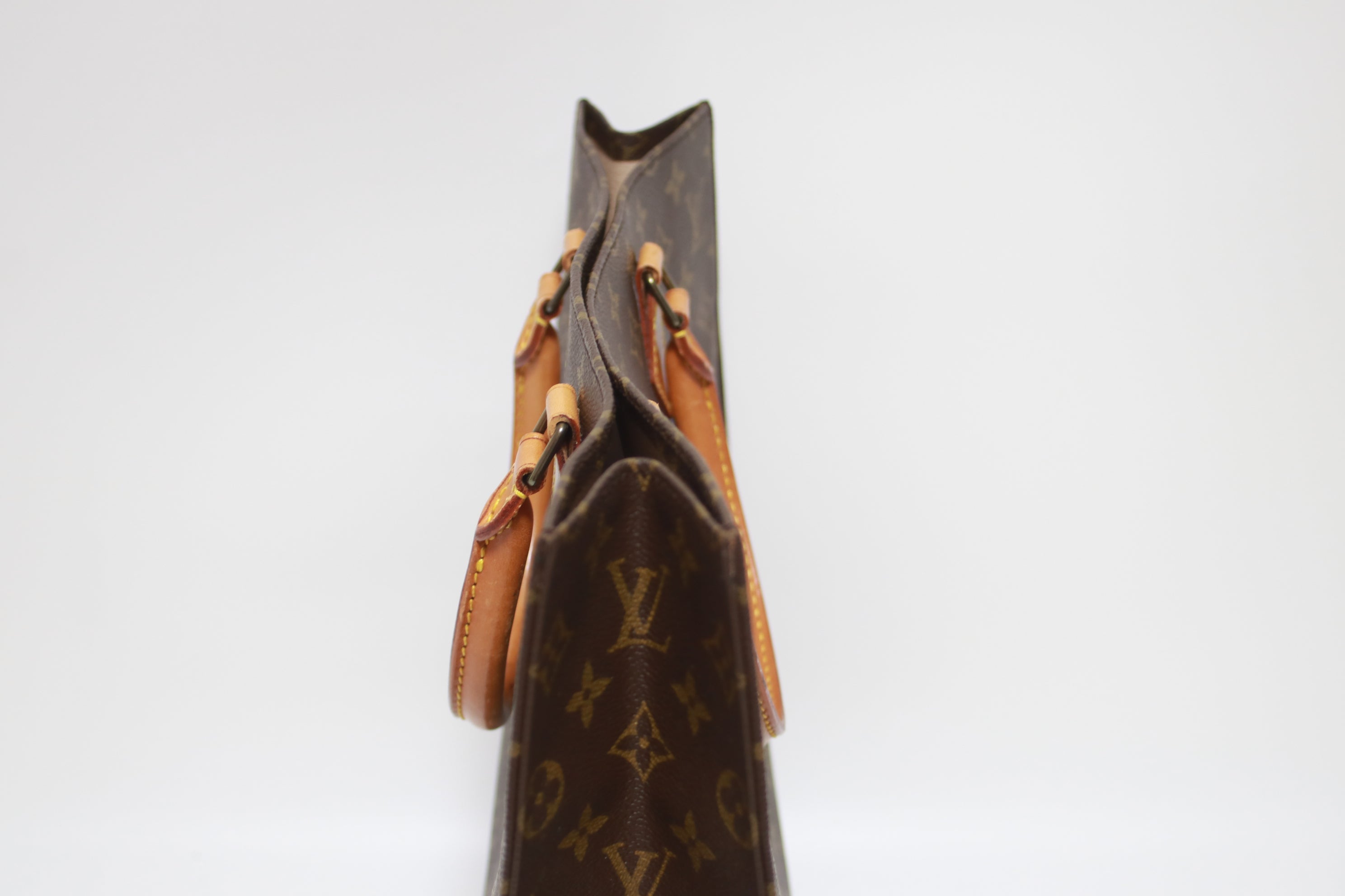 Louis Vuitton Sac Plat Tote Bag Used