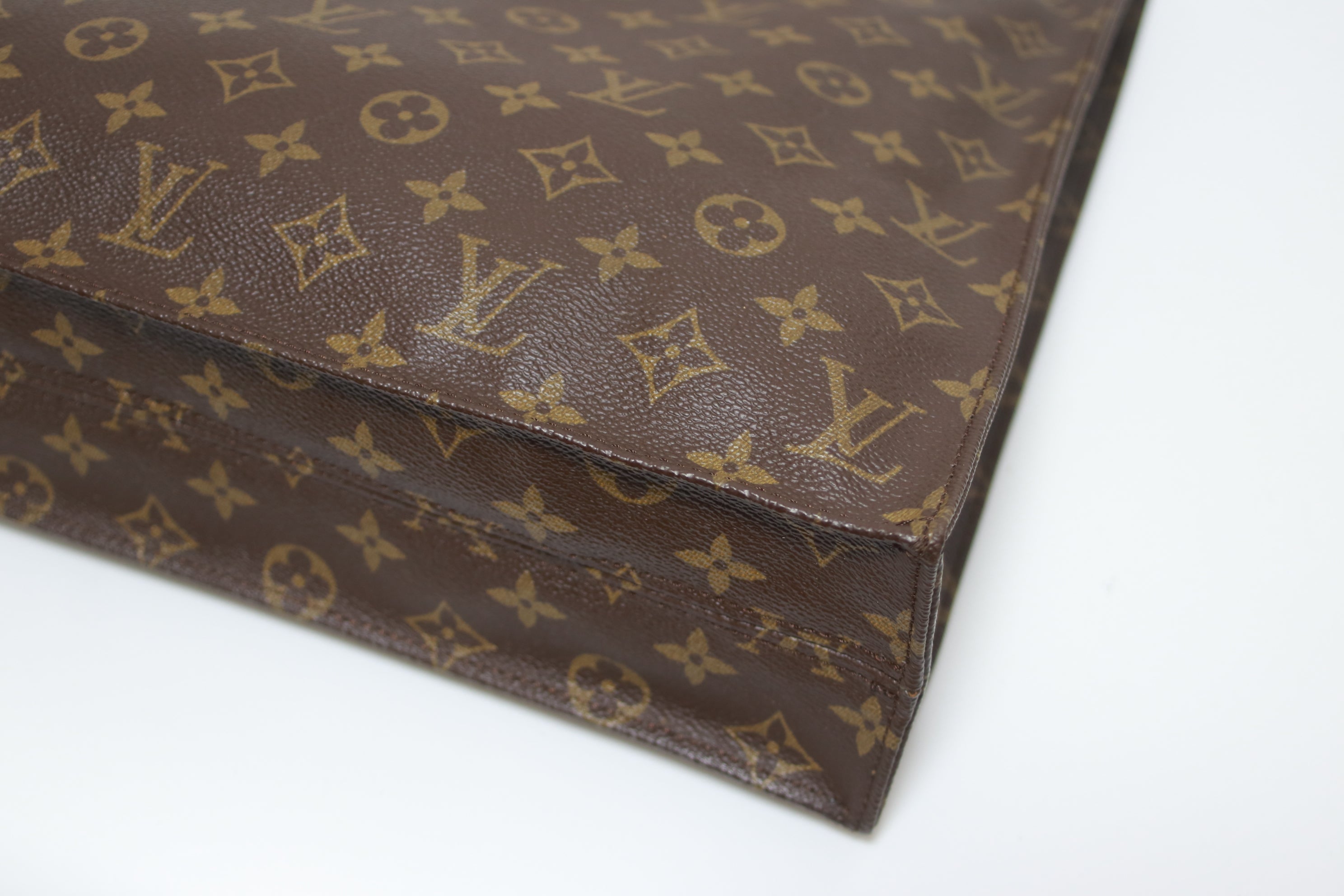 Louis Vuitton Sac Plat Tote Bag Used