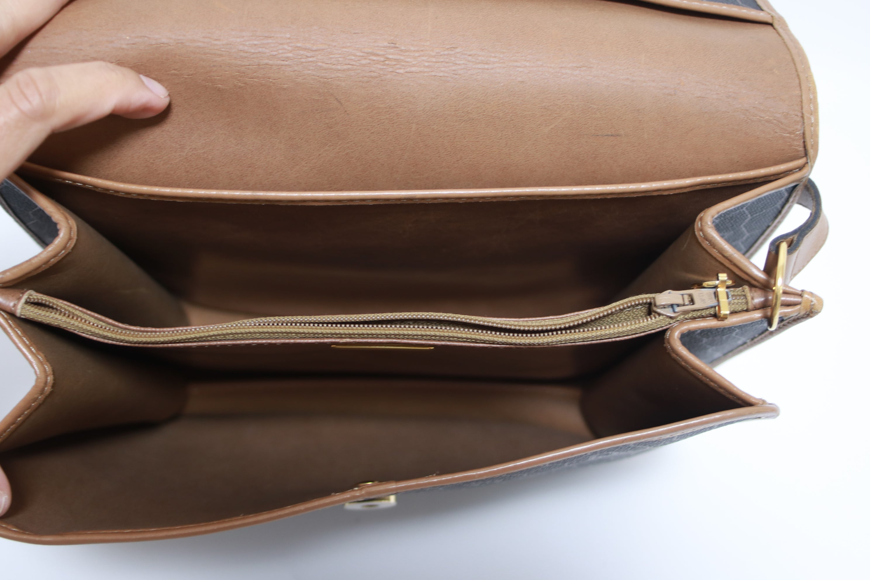 Christian Dior Vintage Honeycomb Shoulder Bag Used