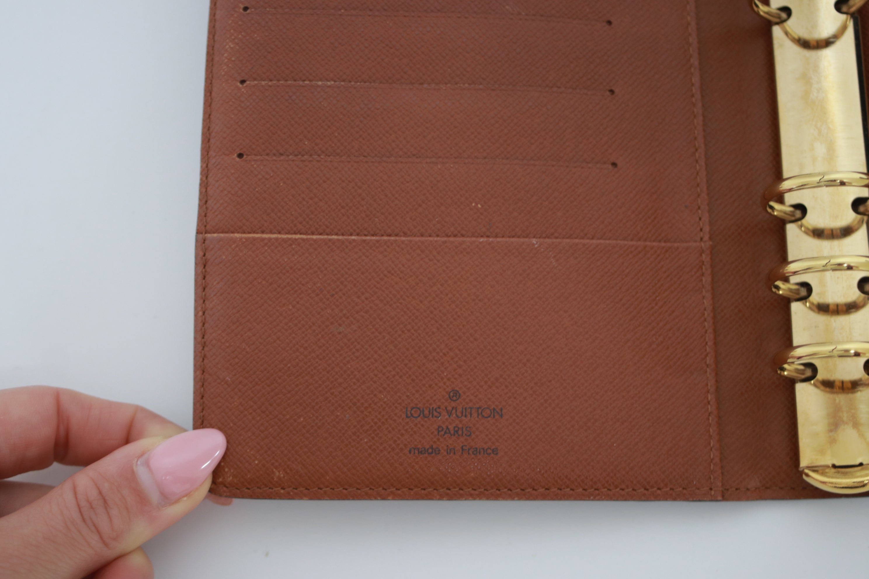Louis Vuitton Agenda MM Cover Monogram Used