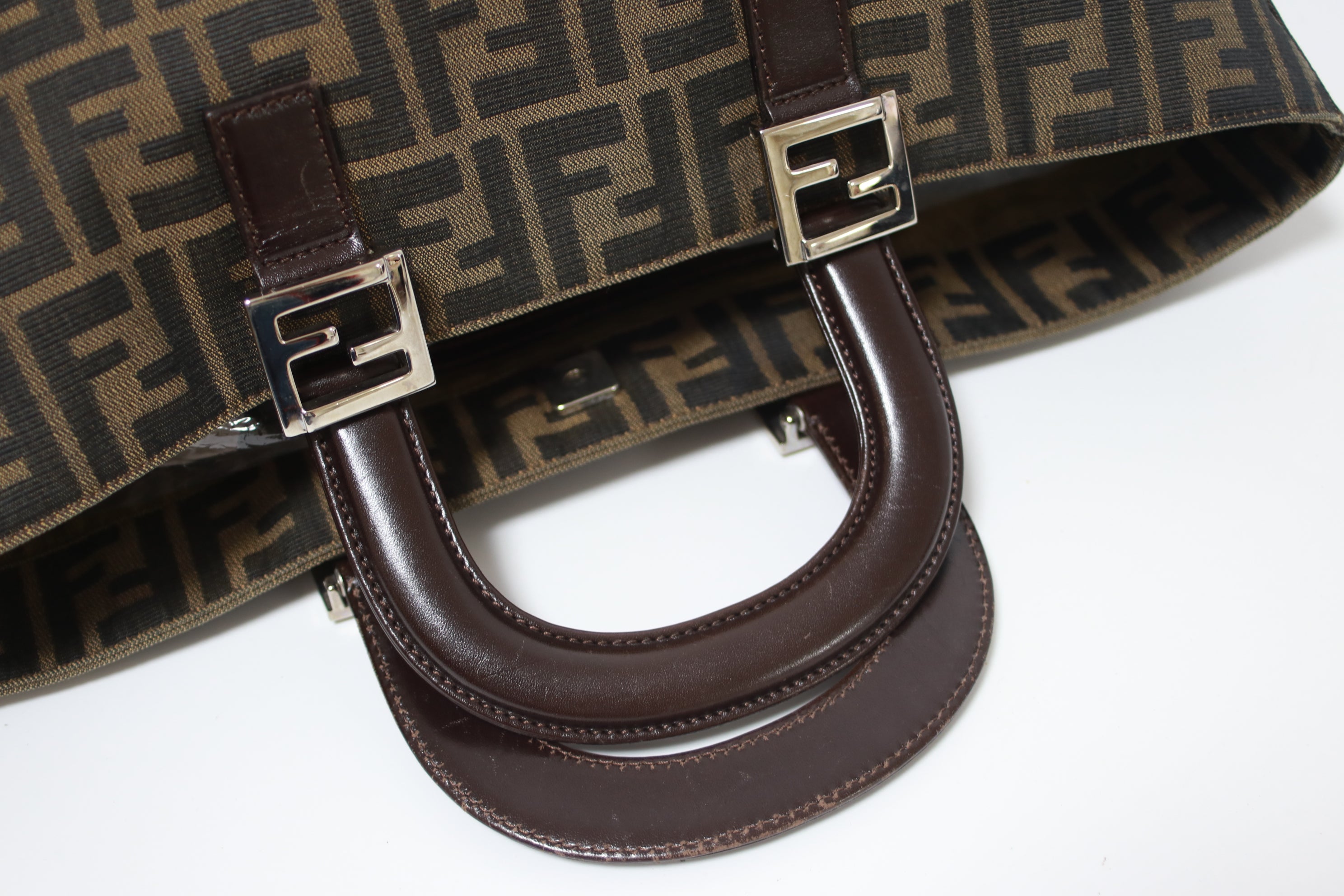 Fendi Zucca Tote Bag Used
