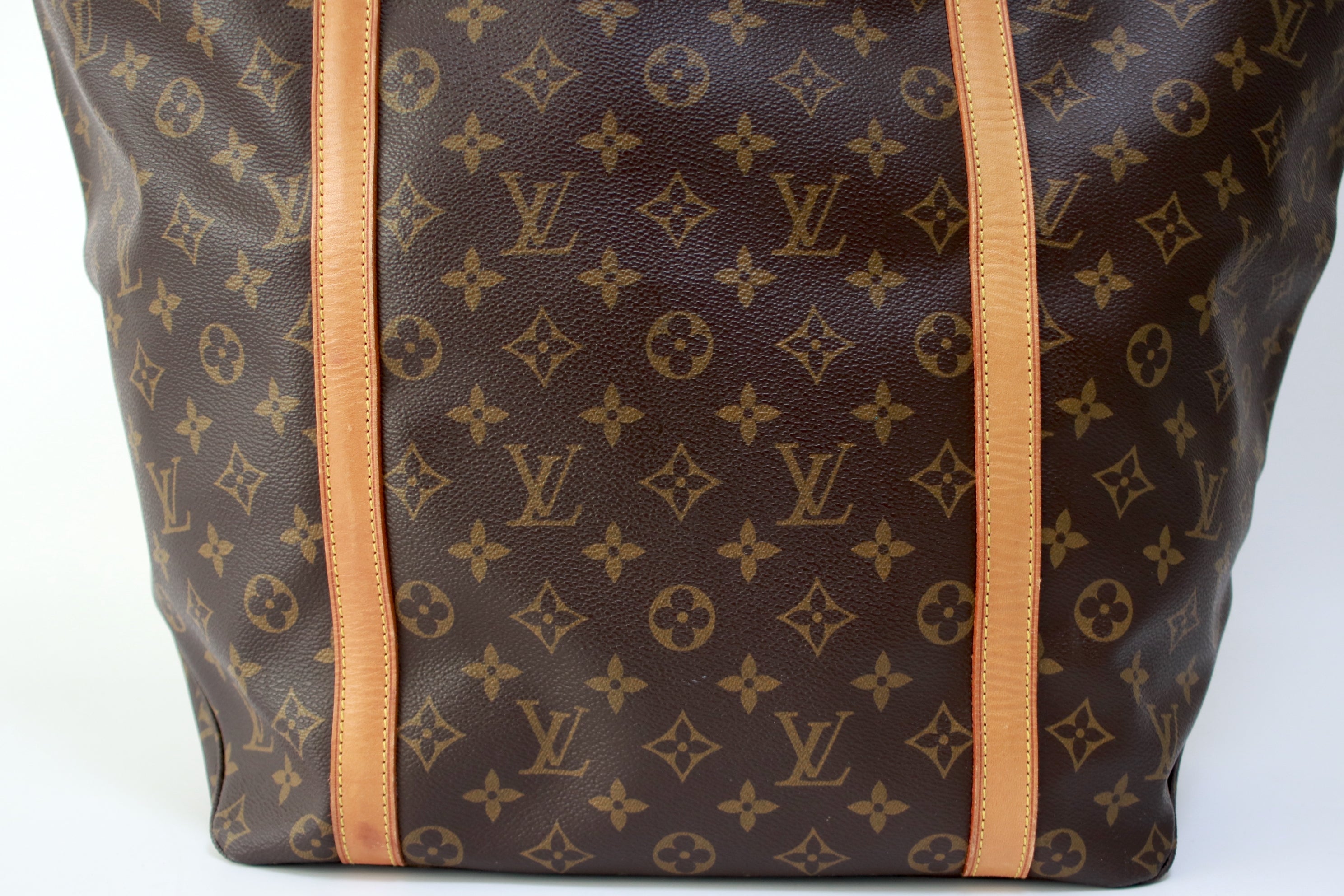 Louis Vuitton Sac Shopping GM Shoulder Tote Bag Used