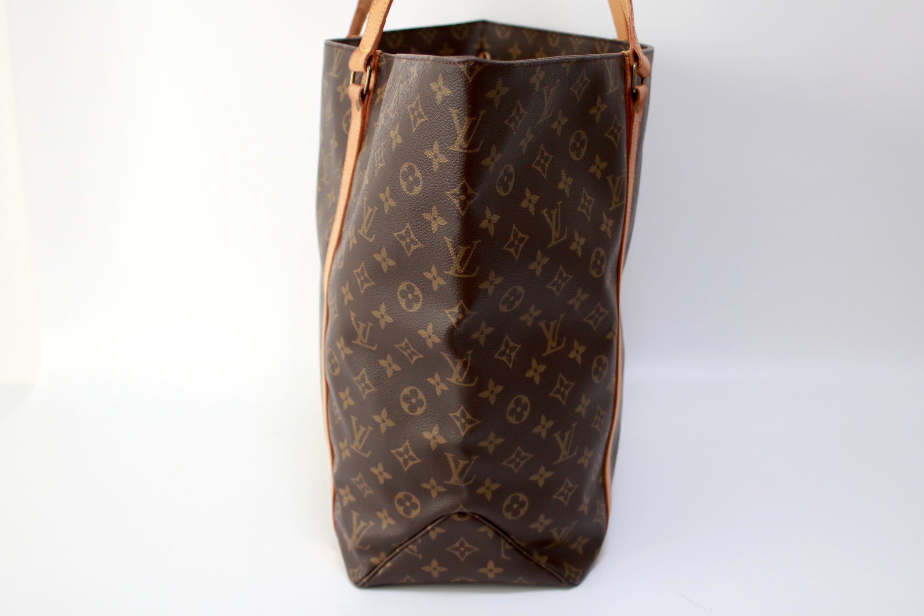 Louis Vuitton Sac Shopping GM Shoulder Tote Bag Used
