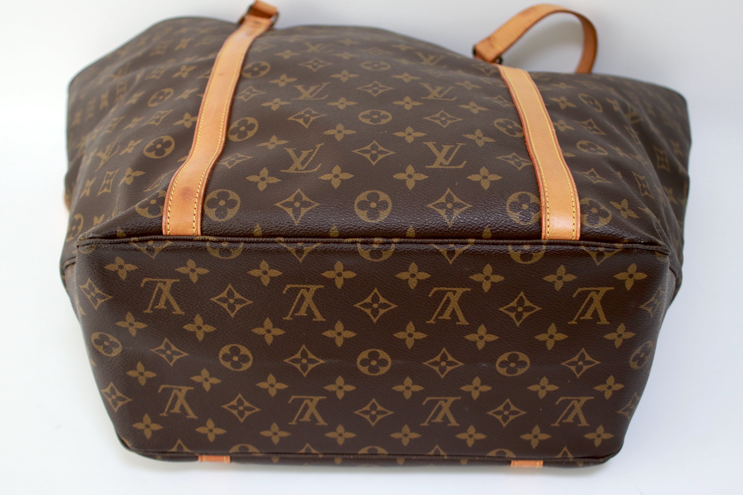 Louis Vuitton Sac Shopping GM Shoulder Tote Bag Used