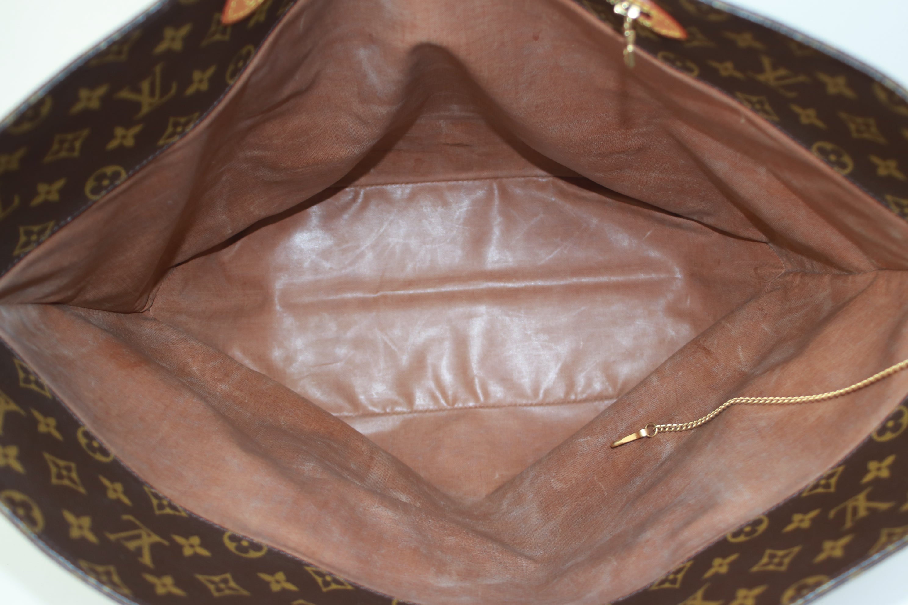 Louis Vuitton Sac Shopping GM Shoulder Tote Bag Used
