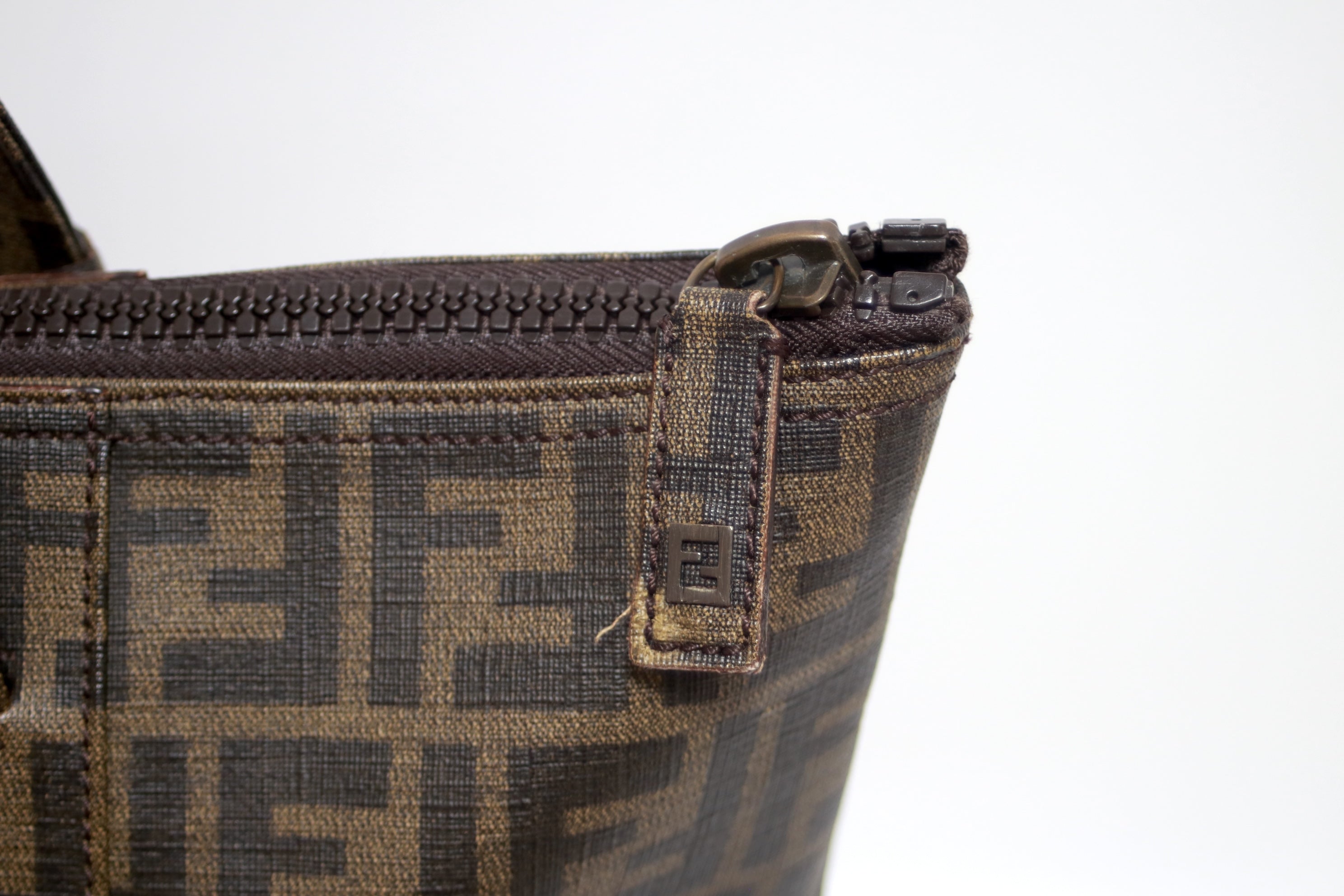 Fendi Zucca Tote Bag Used