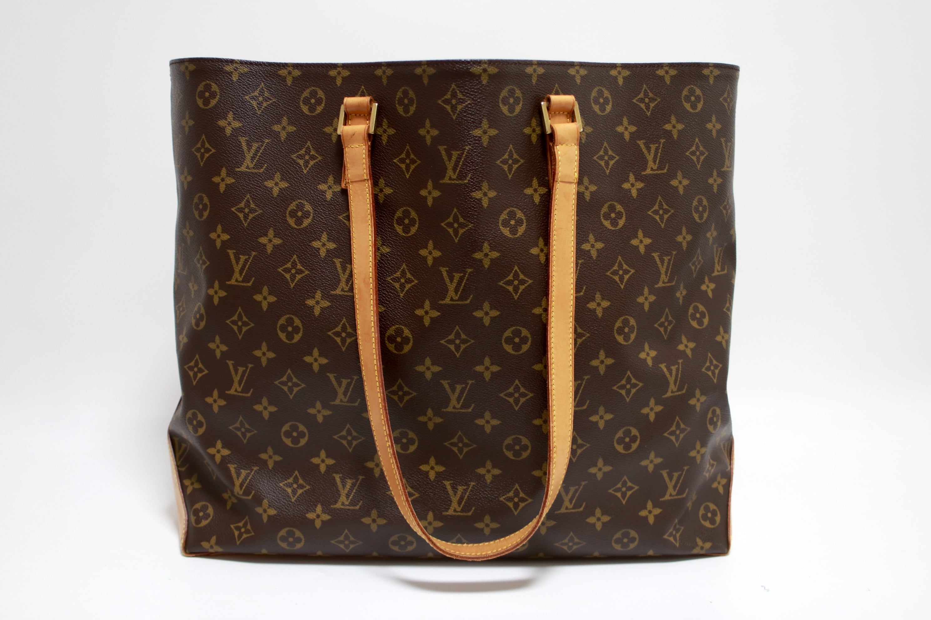 Louis Vuitton Cabas Alto Shoulder Tote Bag Used