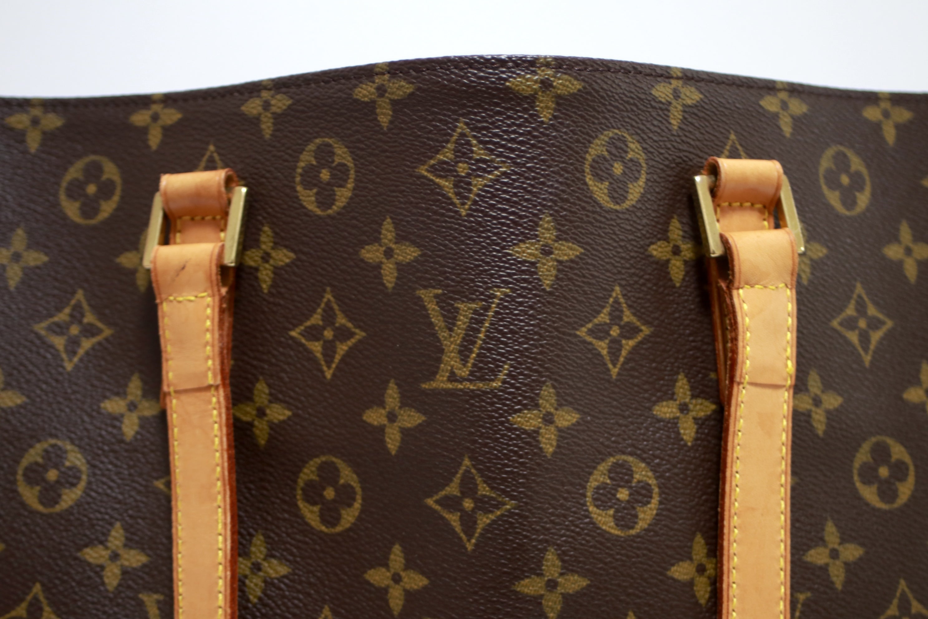 Louis Vuitton Cabas Alto Shoulder Tote Bag Used
