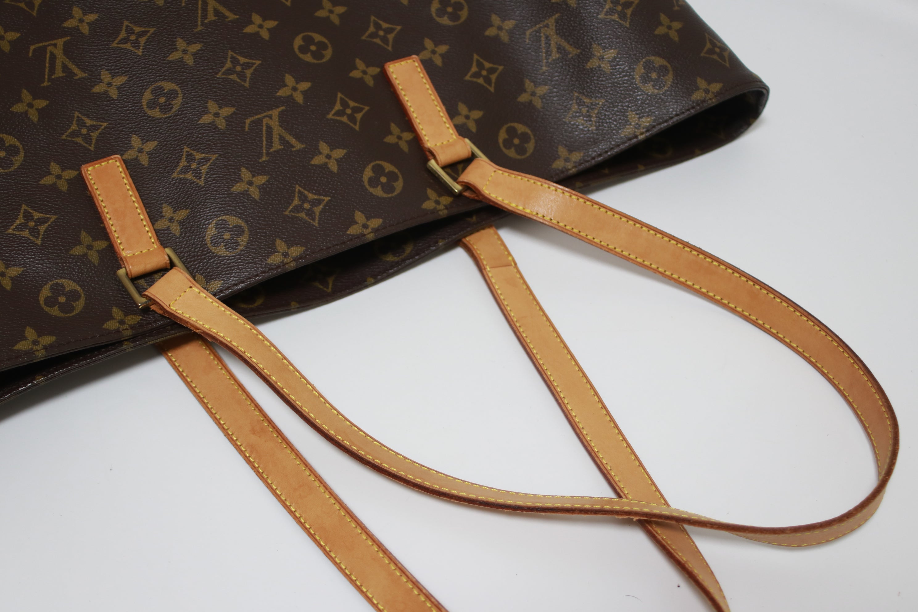 Louis Vuitton Cabas Alto Shoulder Tote Bag Used
