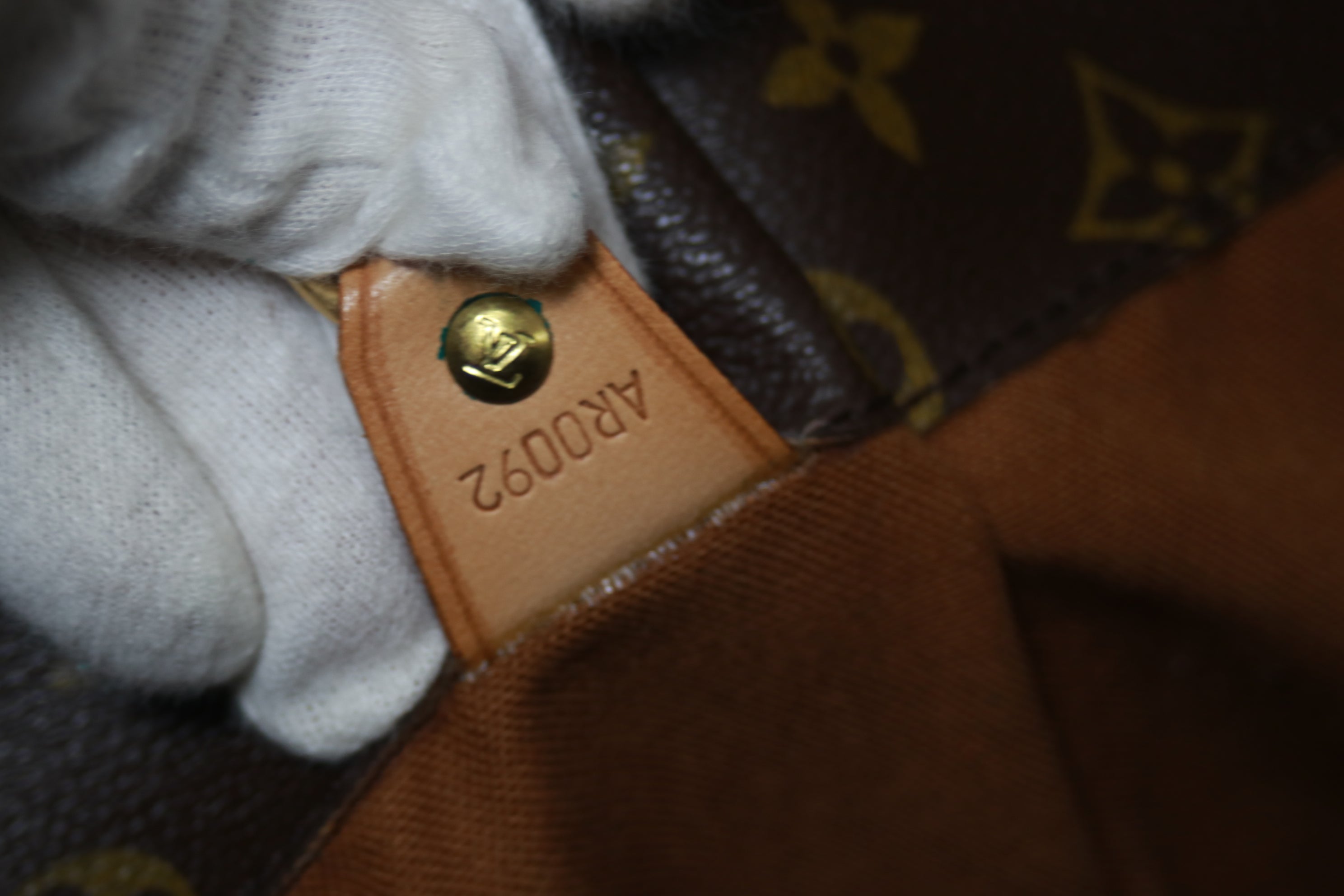 Louis Vuitton Cabas Alto Shoulder Tote Bag Used