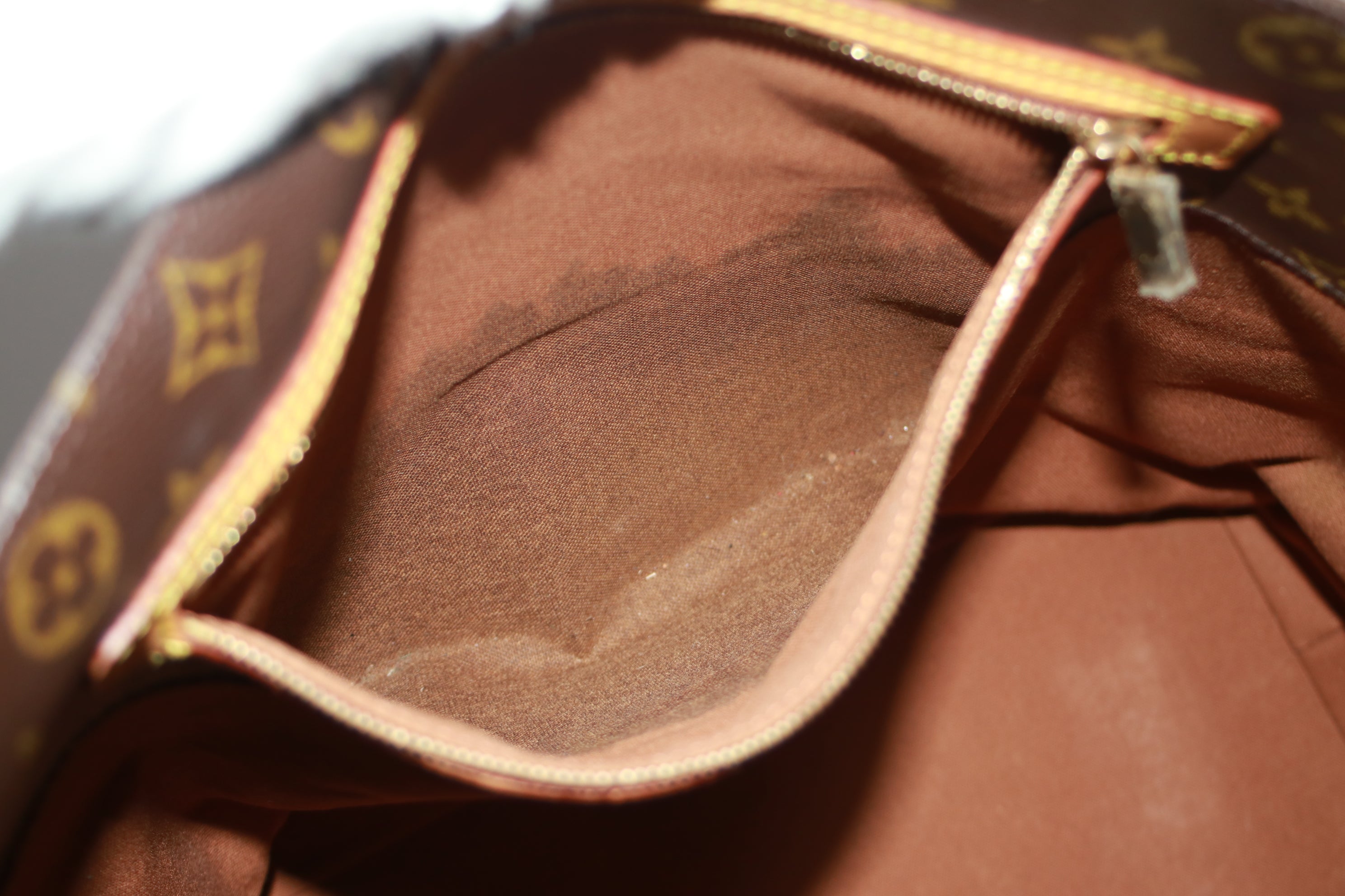 Louis Vuitton Cabas Alto Shoulder Tote Bag Used