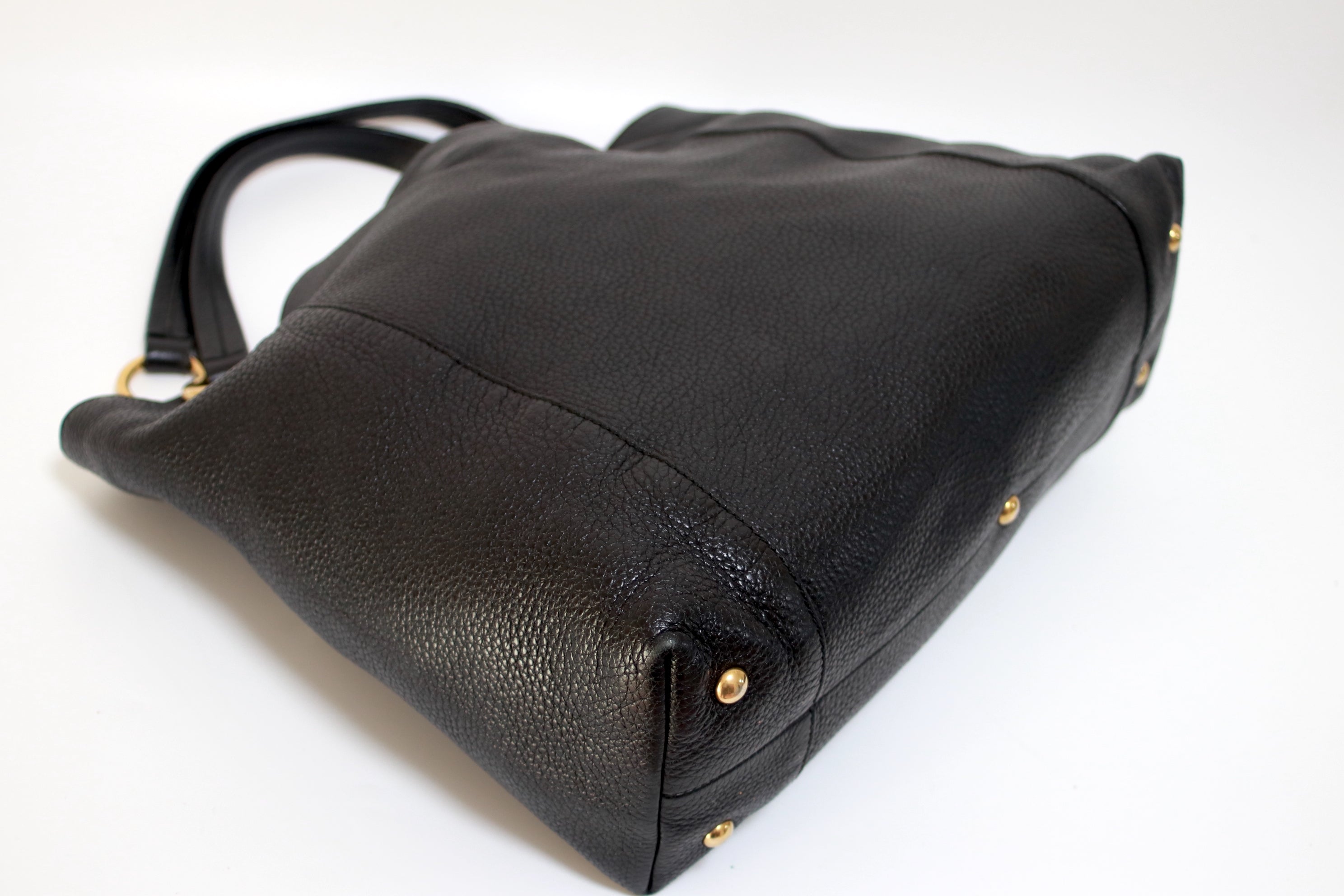 Gucci Twill Shoulder Tote Bag Used