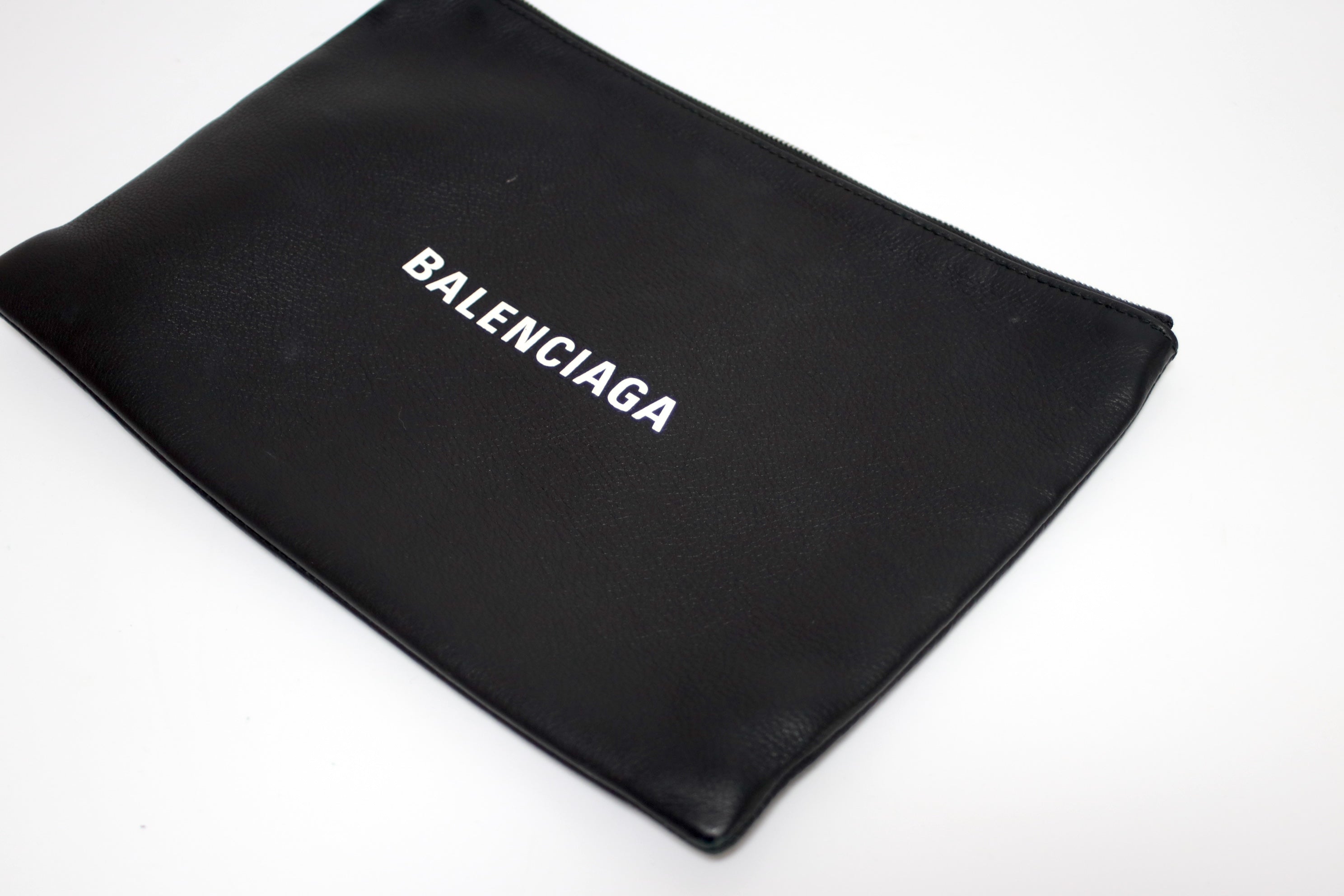 Balenciaga Clutch Bag Black Used