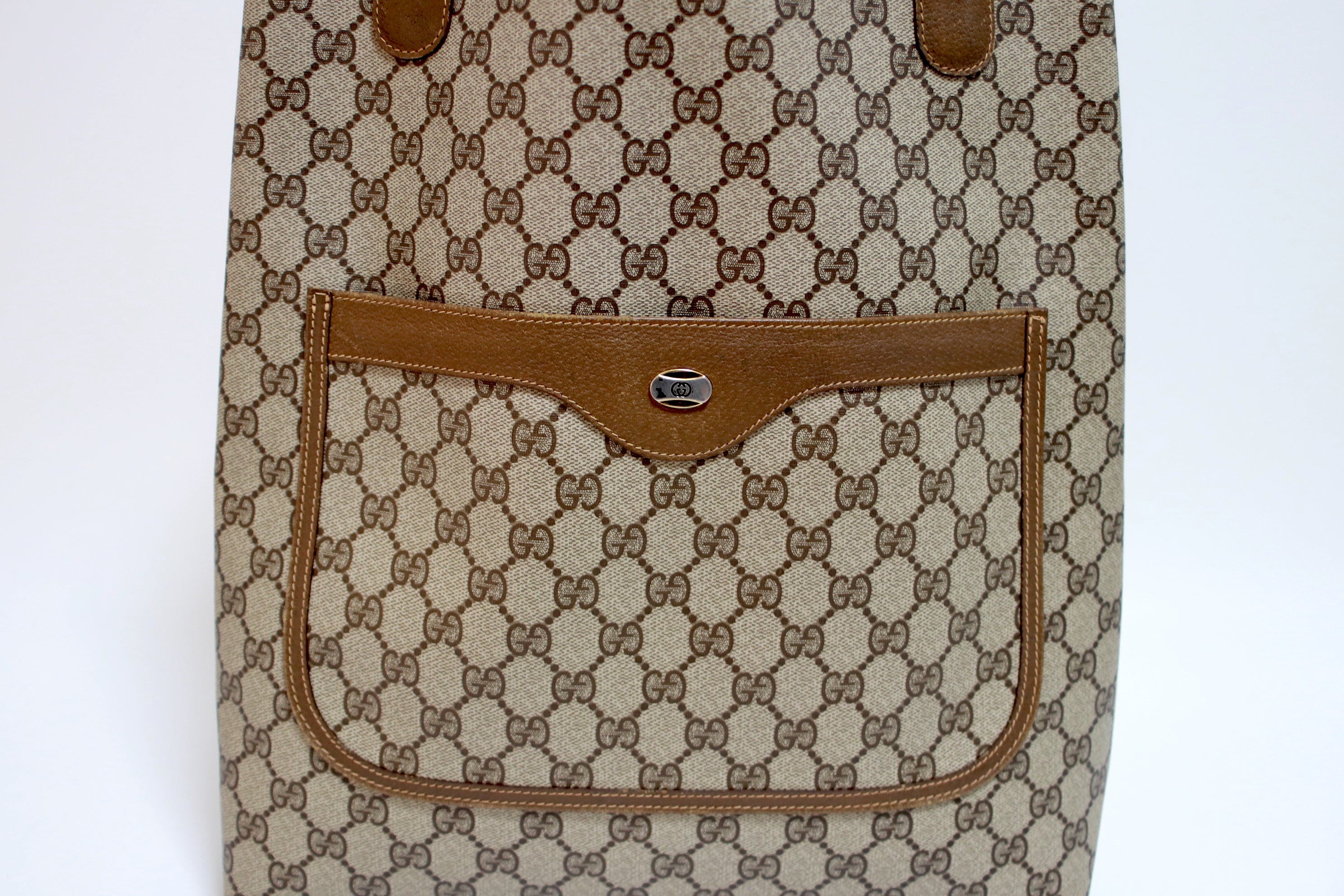 Gucci Slim Web Tote Bag Used