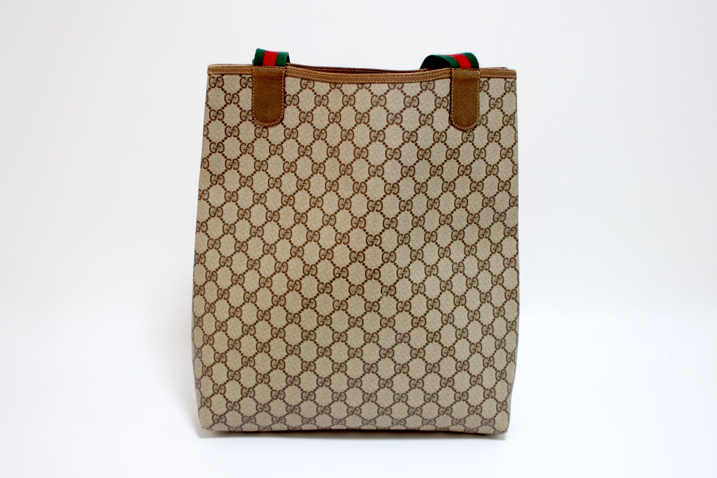 Gucci Slim Web Tote Bag Used