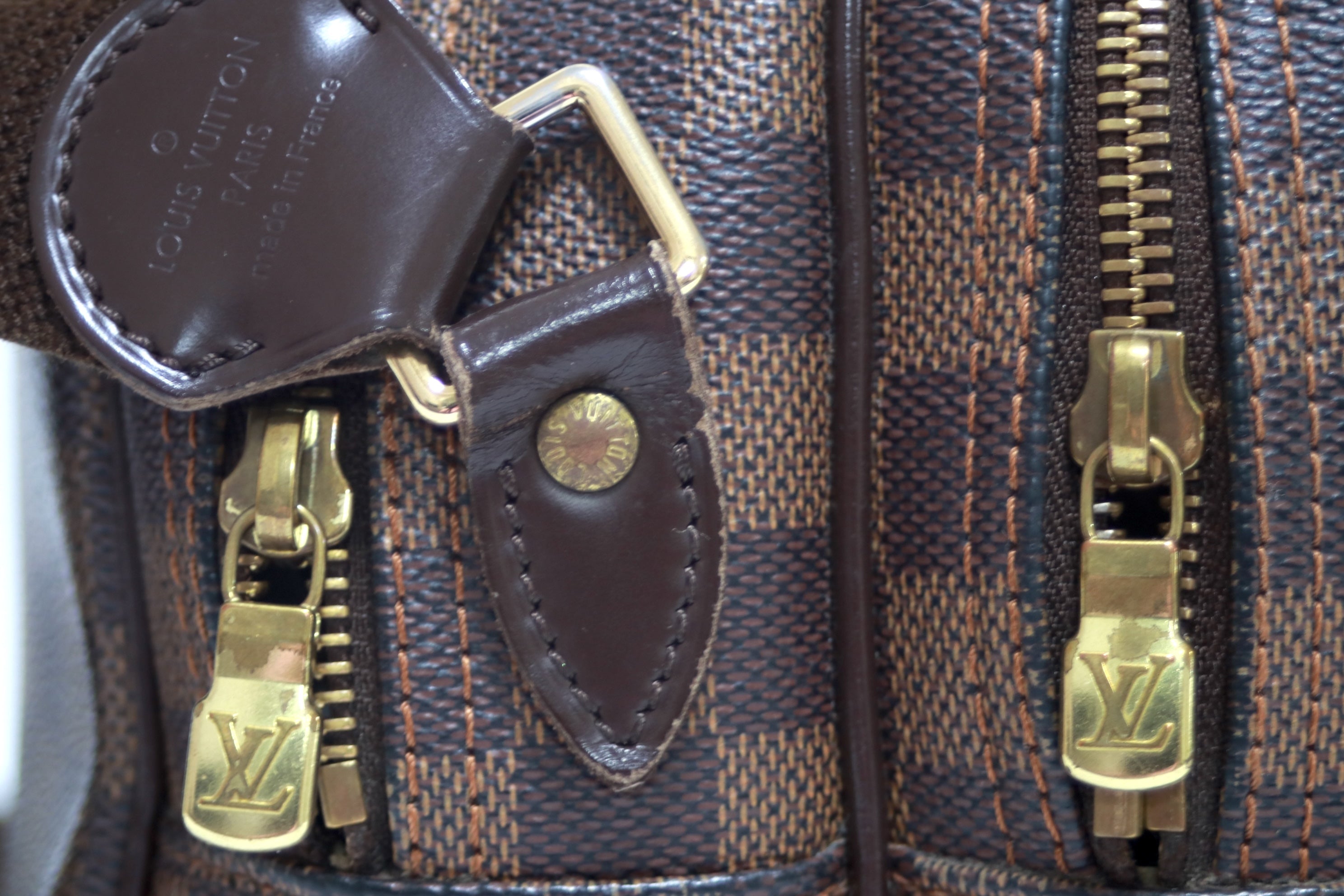 Louis Vuitton Reporter PM Damier Ebene Special Order Used