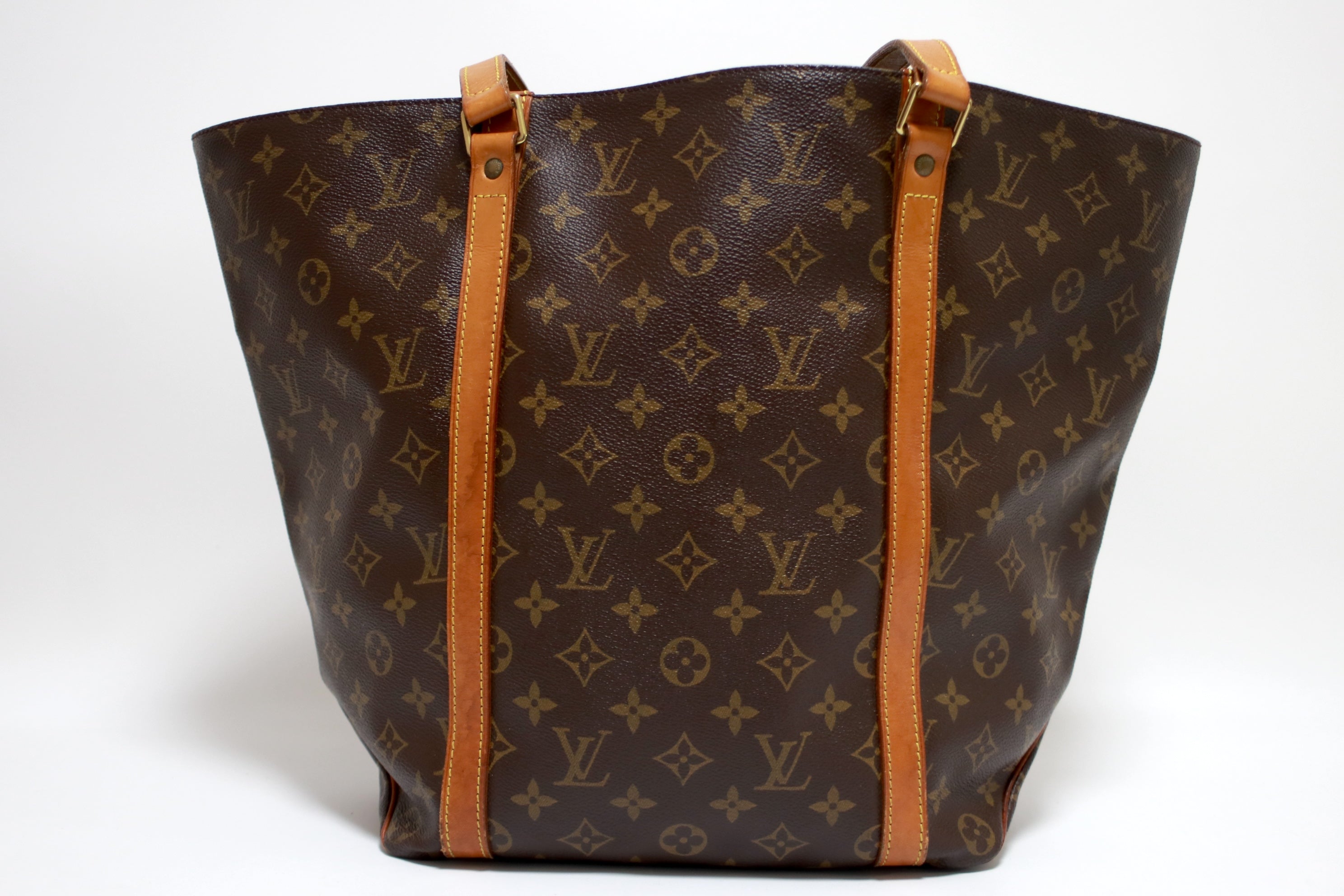 Louis Vuitton Sac Shopping PM Shoulder Tote Bag Used