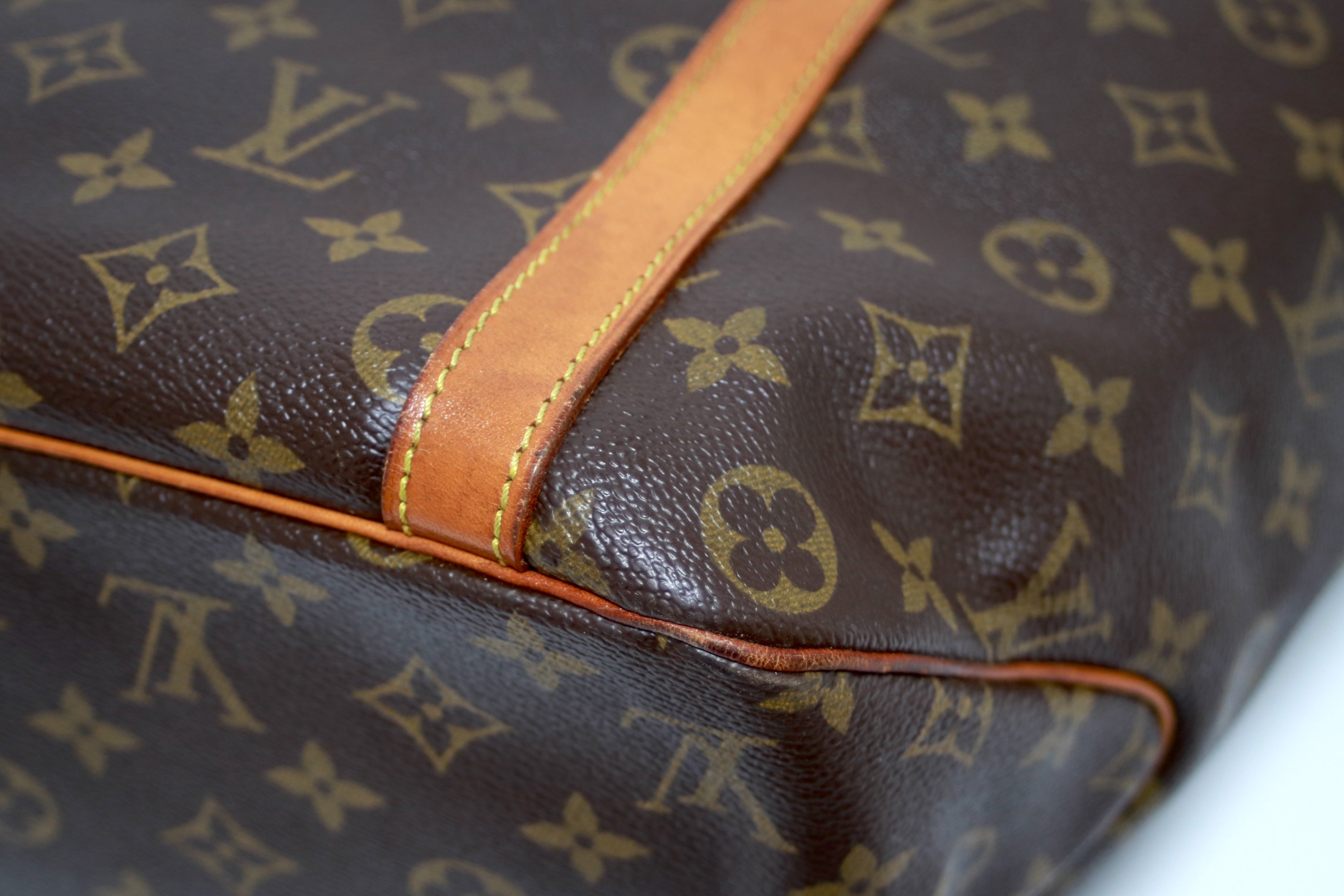 Louis Vuitton Sac Shopping PM Shoulder Tote Bag Used