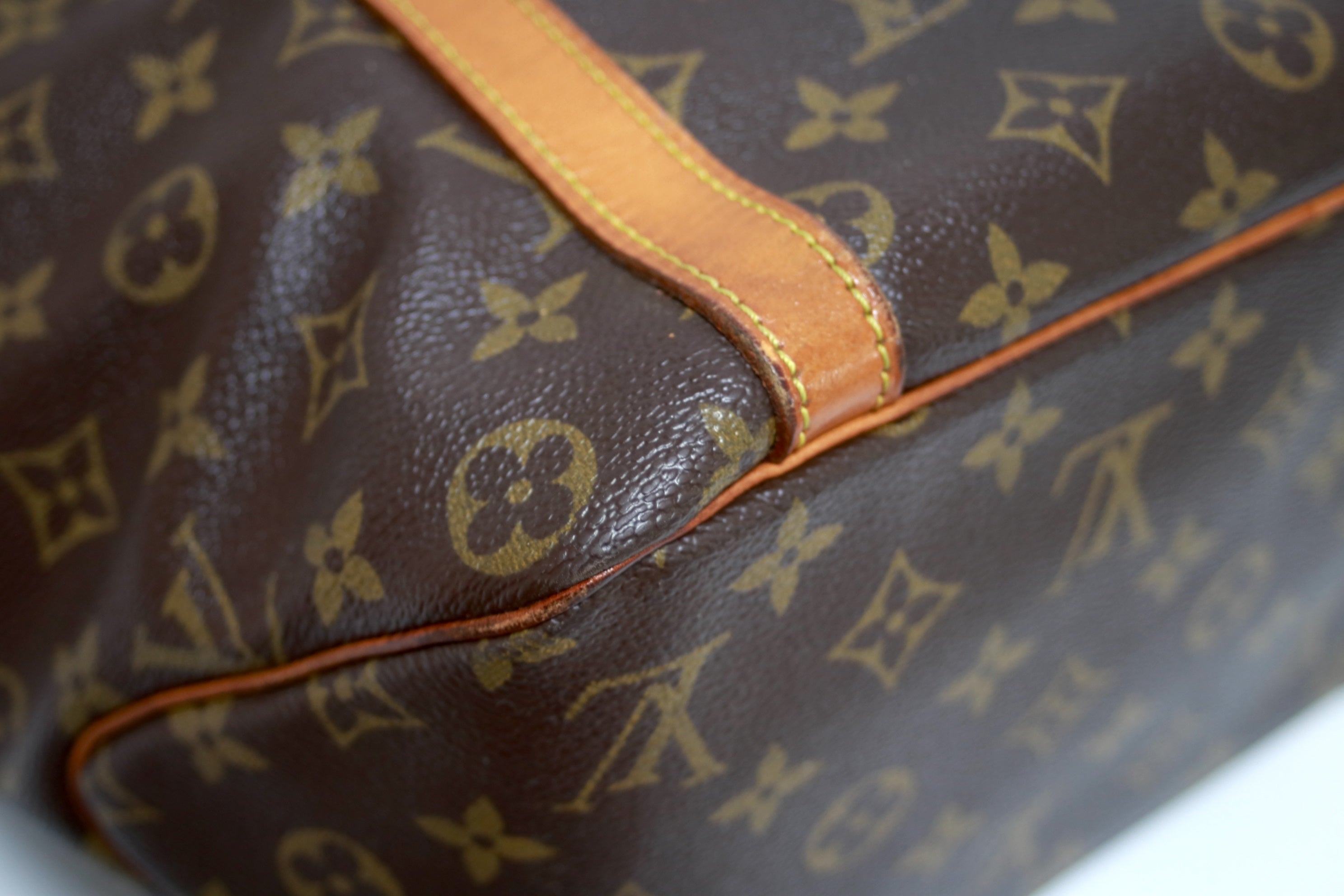 Louis Vuitton Sac Shopping PM Shoulder Tote Bag Used