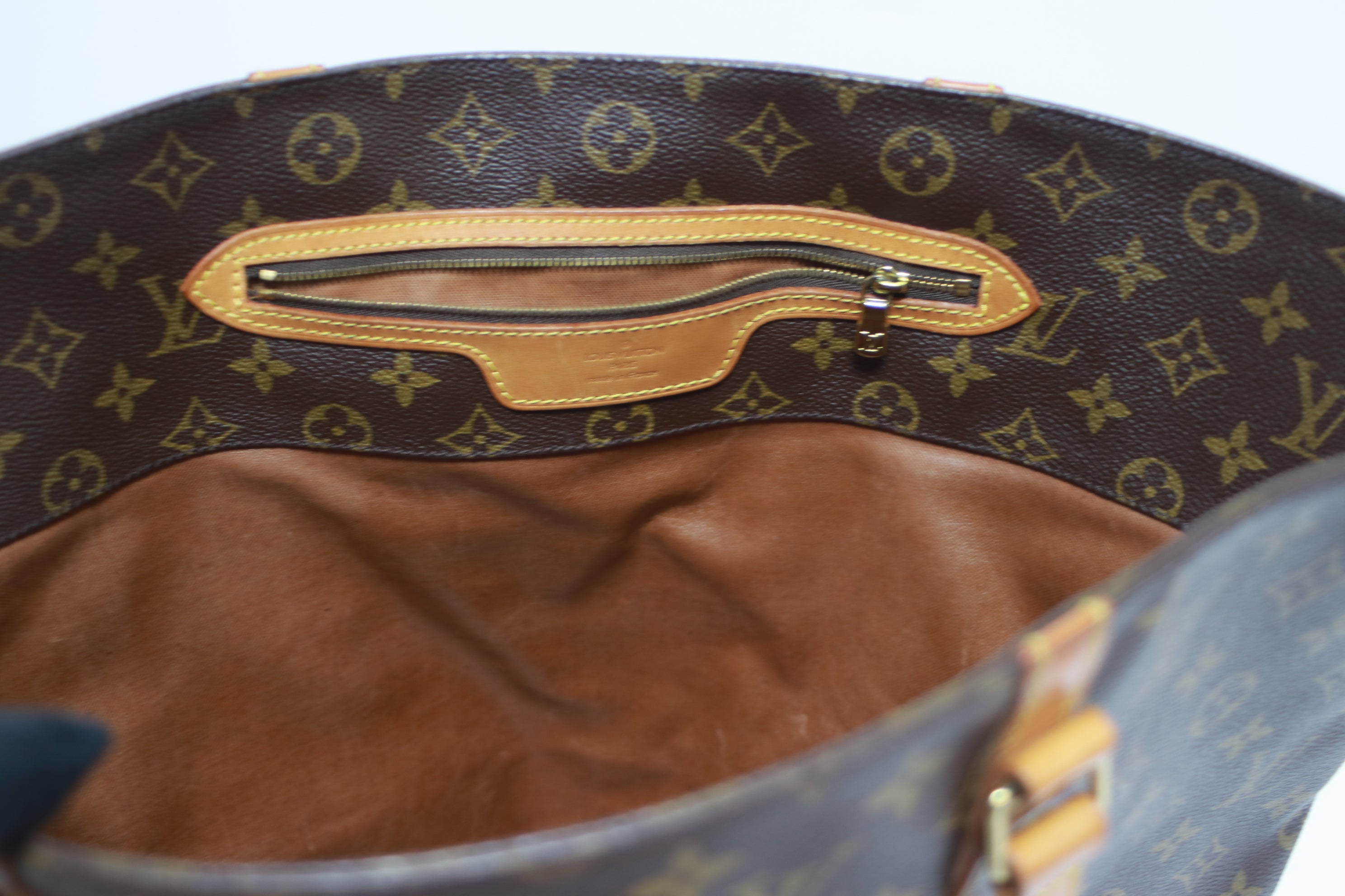 Louis Vuitton Sac Shopping PM Shoulder Tote Bag Used