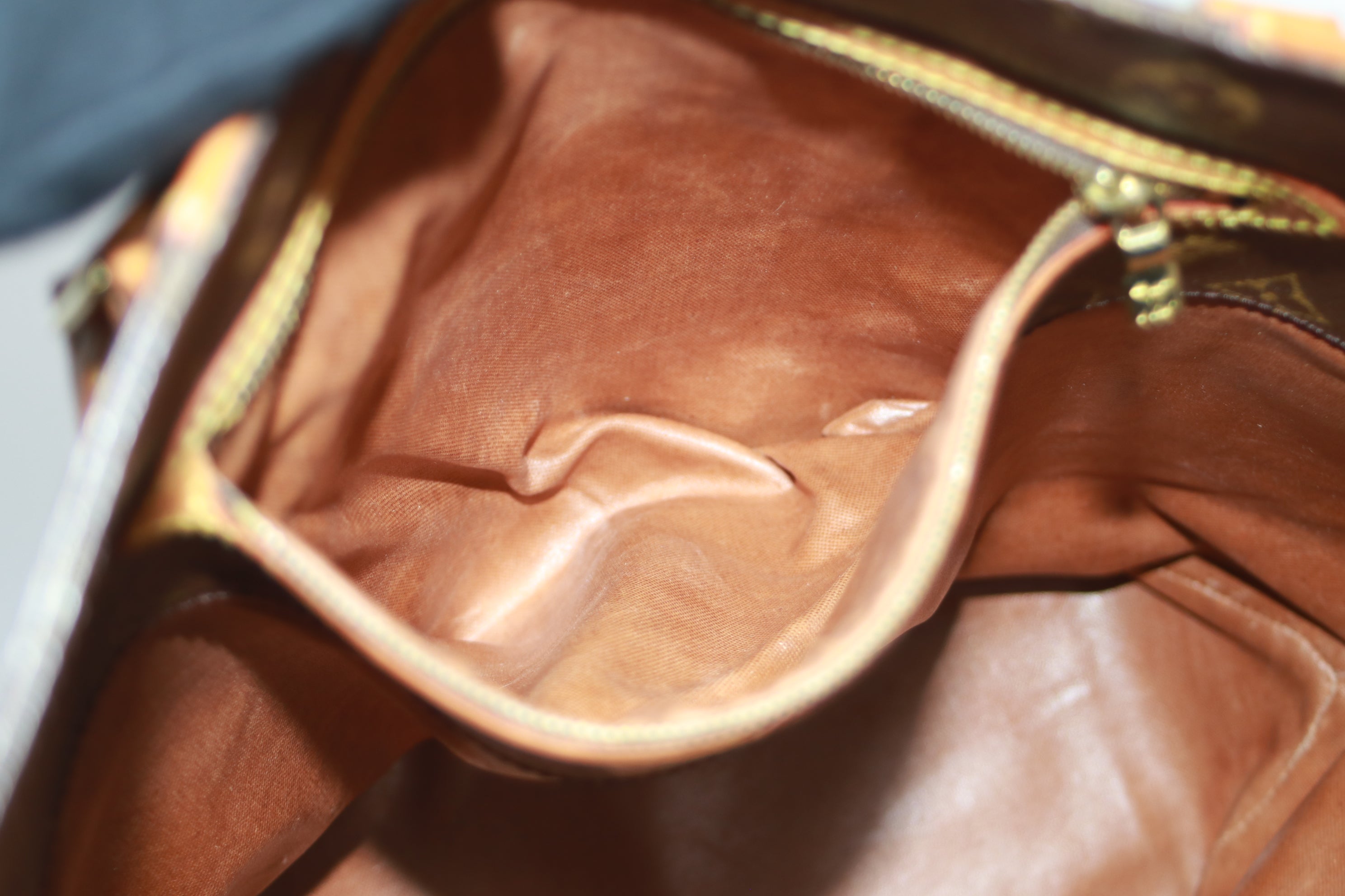 Louis Vuitton Sac Shopping PM Shoulder Tote Bag Used