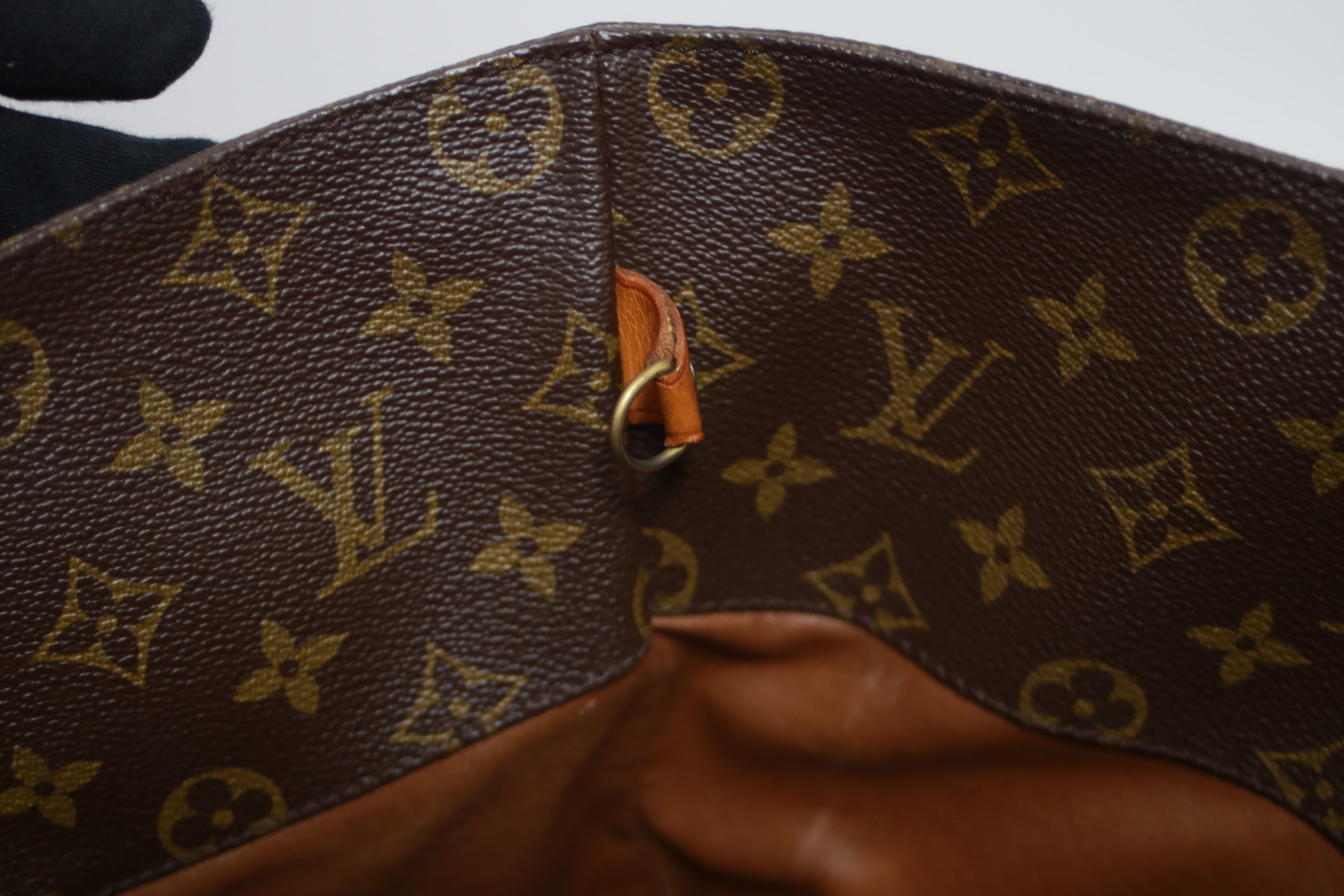 Louis Vuitton Sac Shopping PM Shoulder Tote Bag Used
