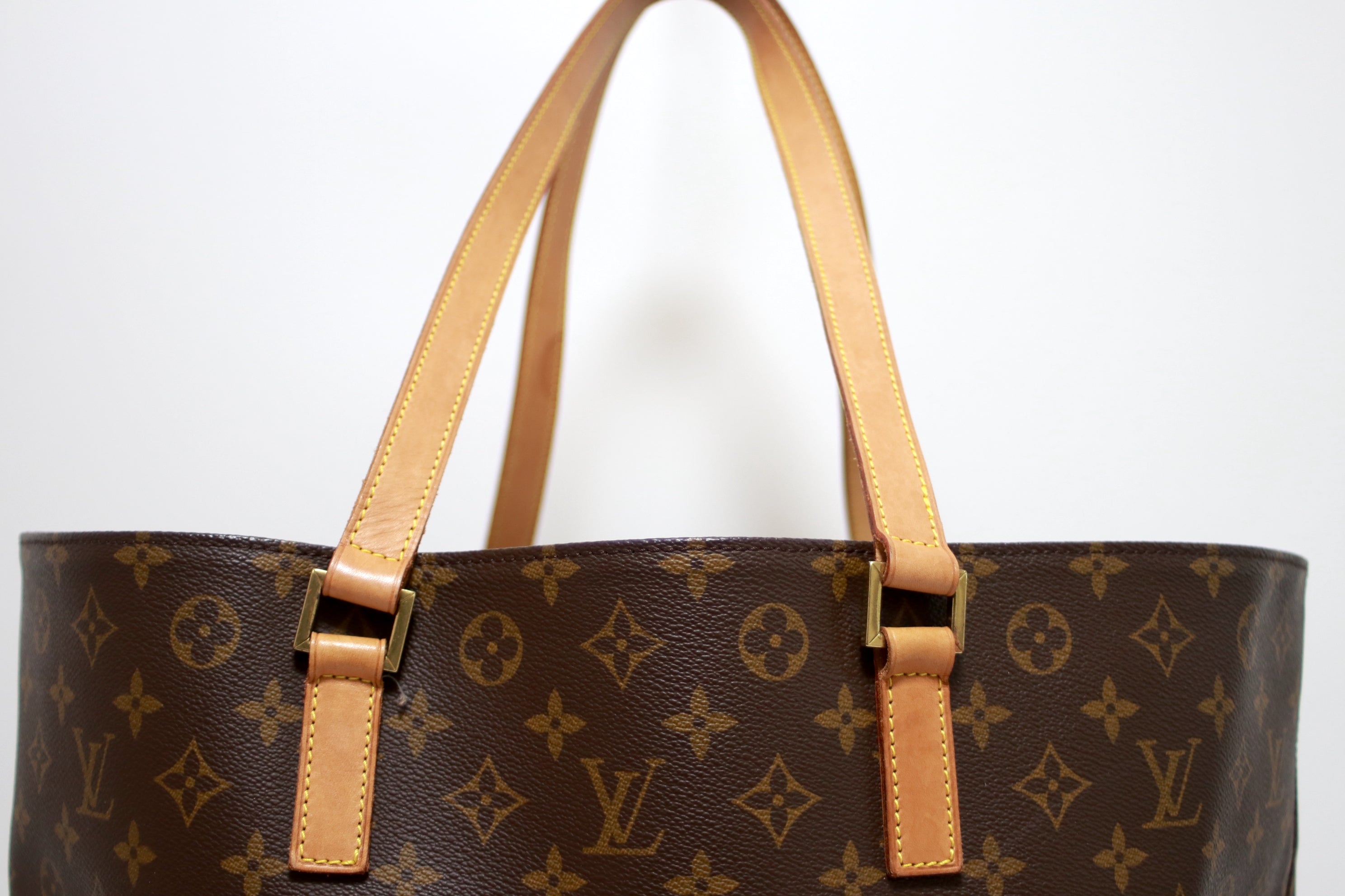Louis Vuitton Cabas Alto Shoulder Tote Bag Used