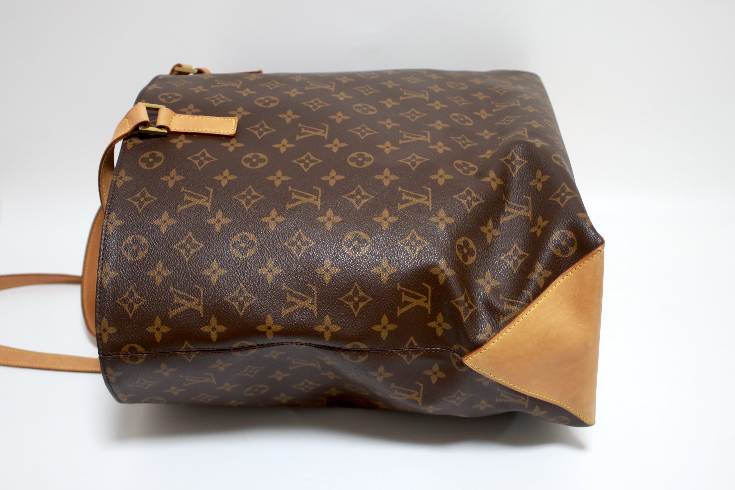 Louis Vuitton Cabas Alto Shoulder Tote Bag Used