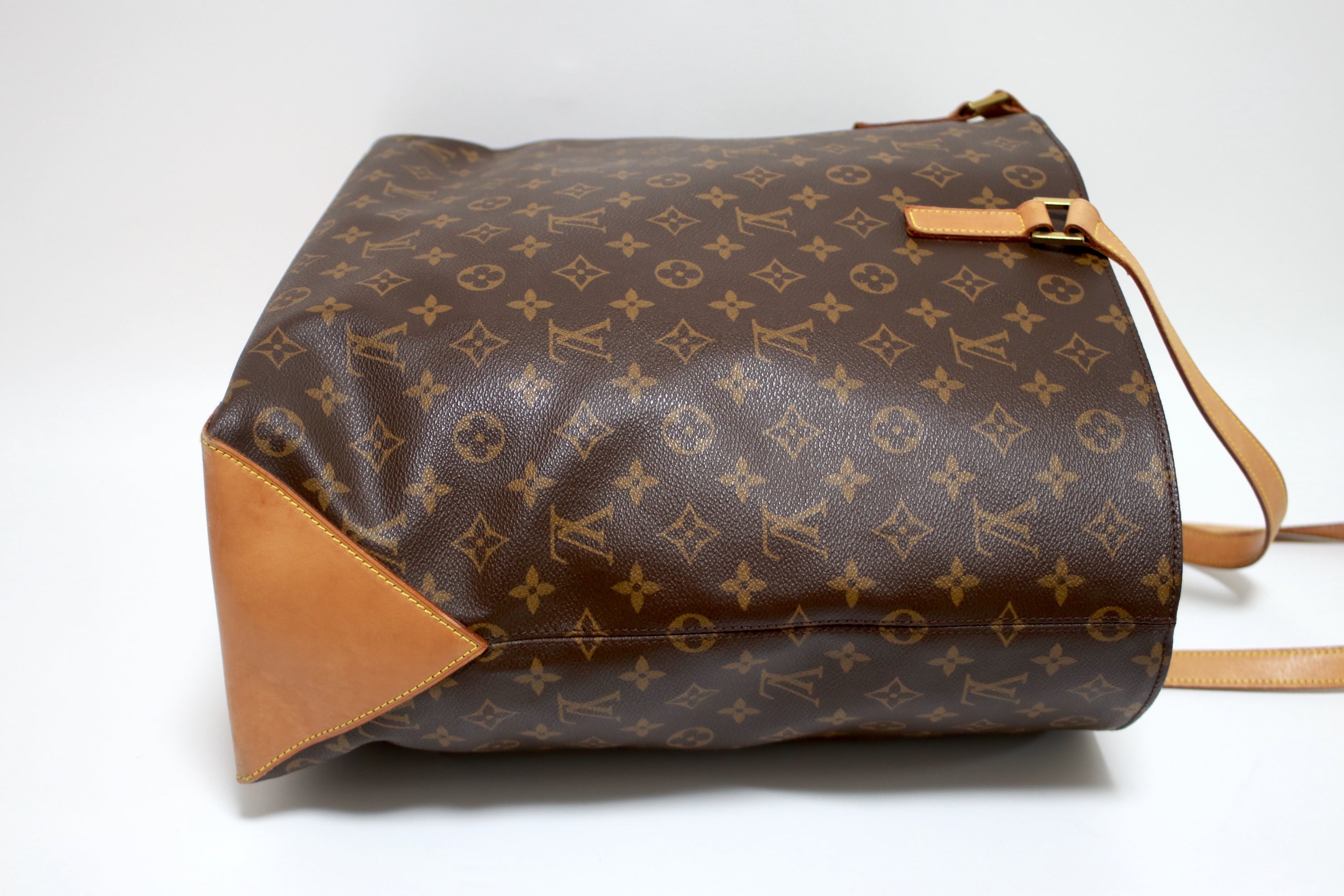 Louis Vuitton Cabas Alto Shoulder Tote Bag Used
