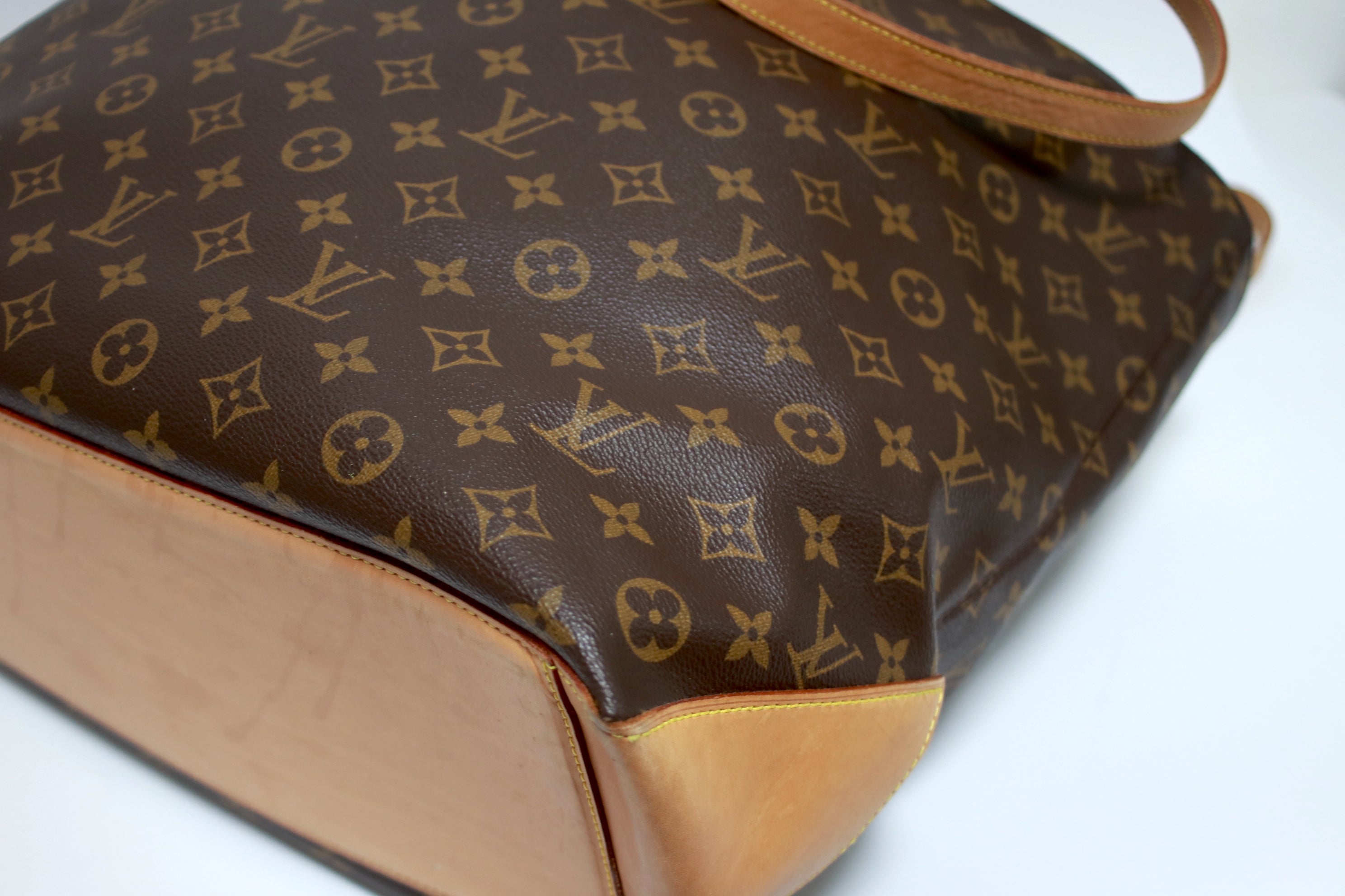 Louis Vuitton Cabas Alto Shoulder Tote Bag Used