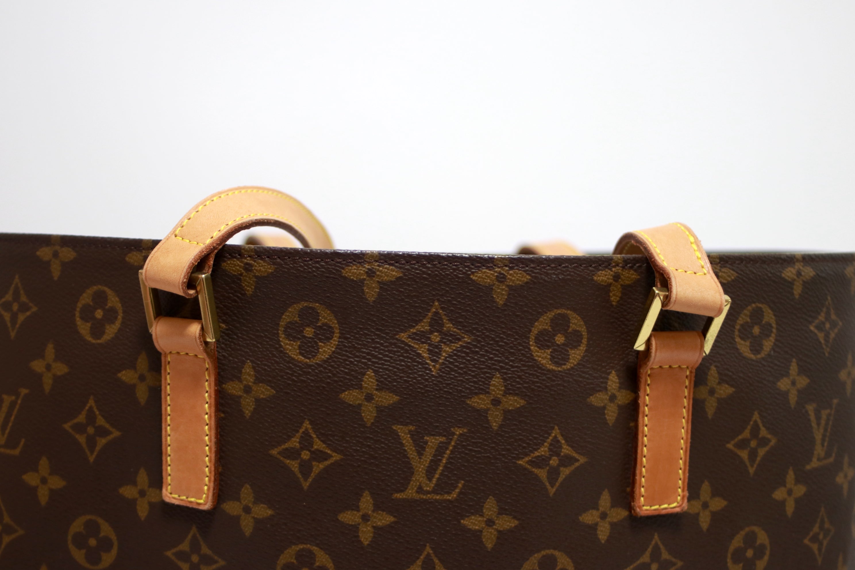 Louis Vuitton Cabas Alto Shoulder Tote Bag Used