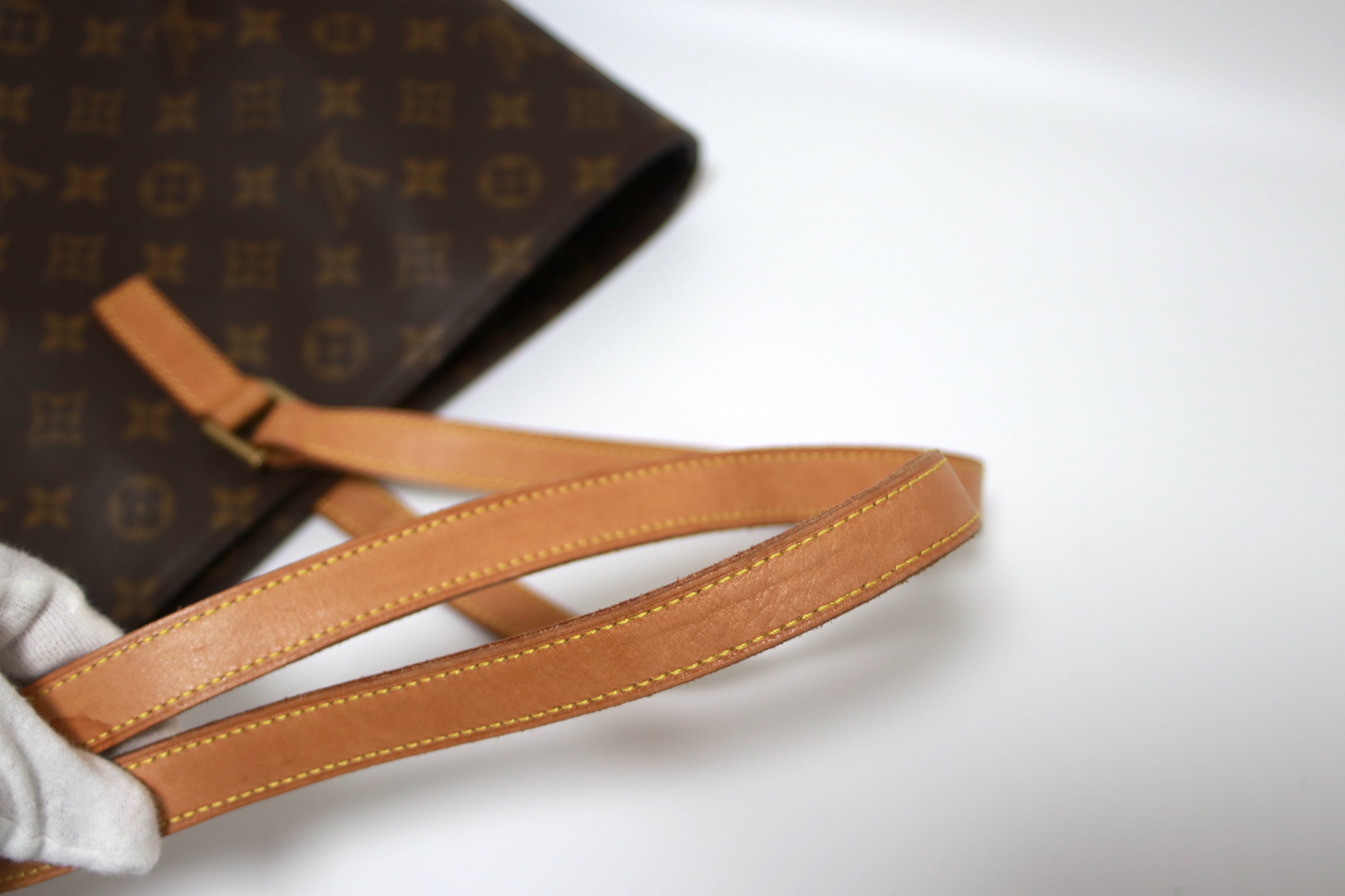Louis Vuitton Cabas Alto Shoulder Tote Bag Used