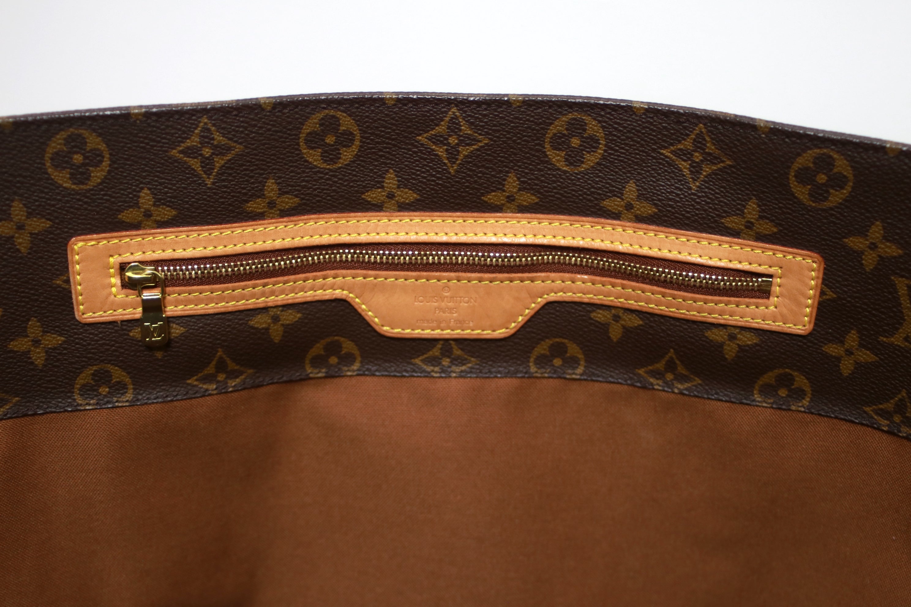 Louis Vuitton Cabas Alto Shoulder Tote Bag Used