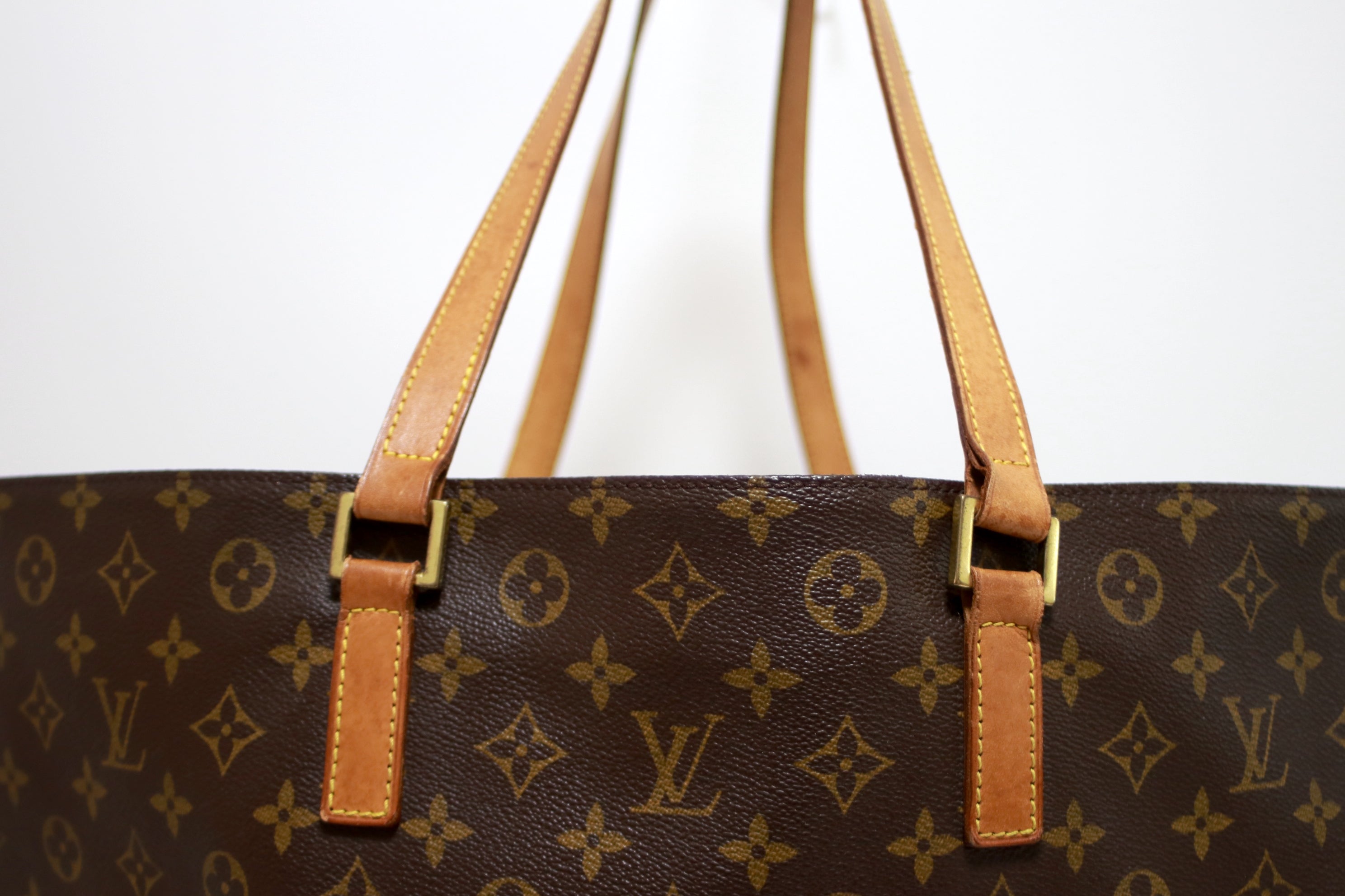 Louis Vuitton Cabas Alto Shoulder Tote Bag Used