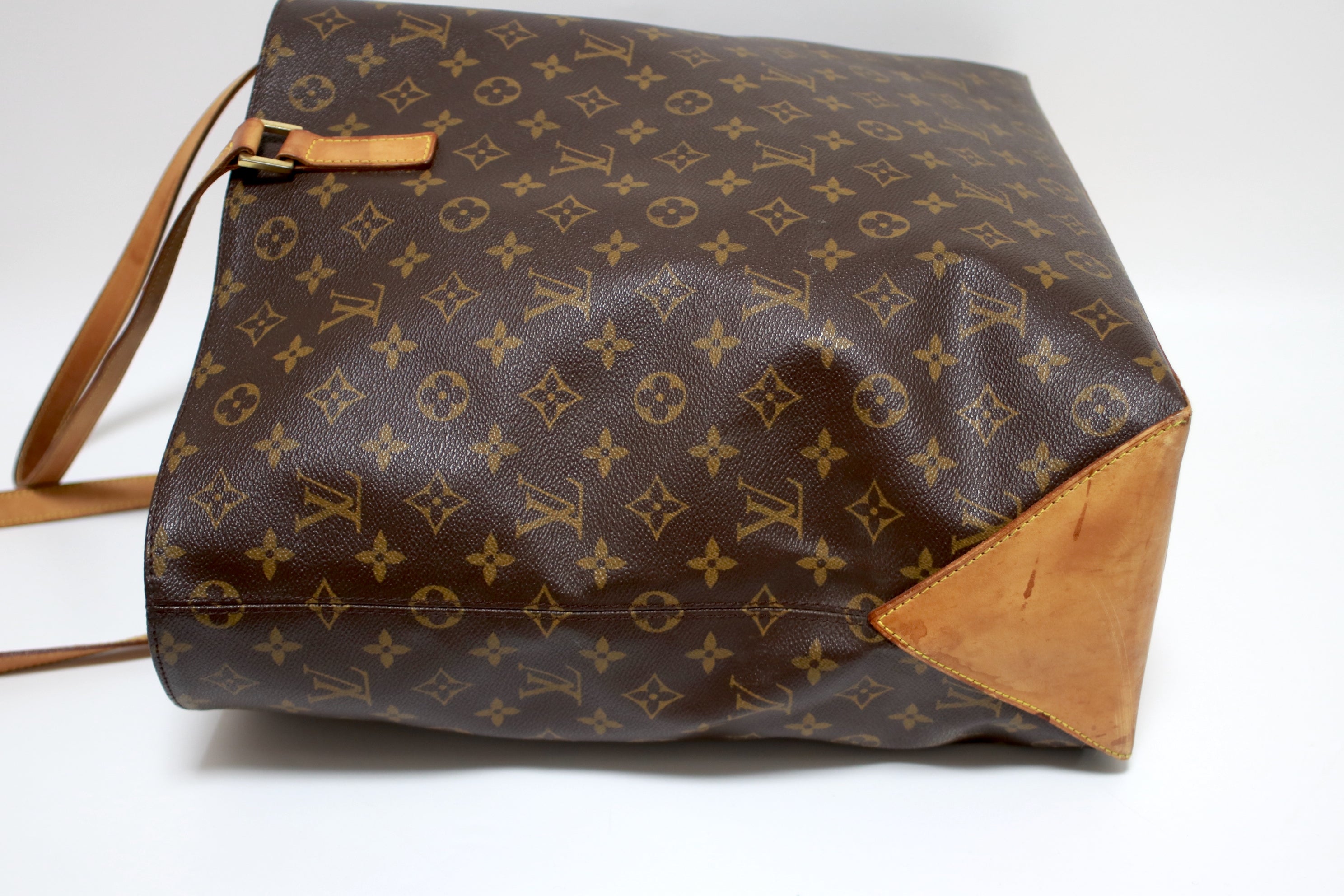Louis Vuitton Cabas Alto Shoulder Tote Bag Used