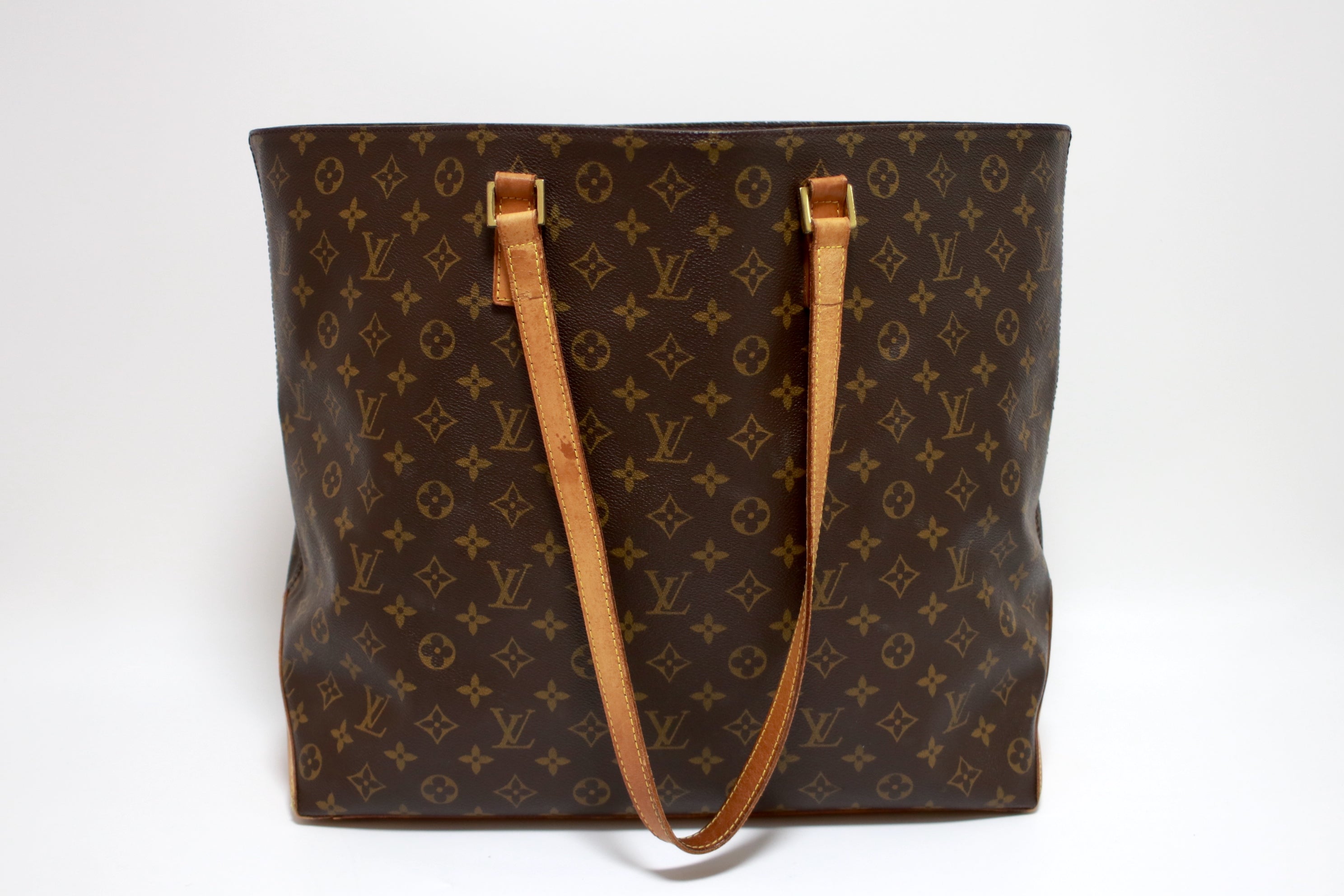 Louis Vuitton Cabas Alto Shoulder Tote Bag Used