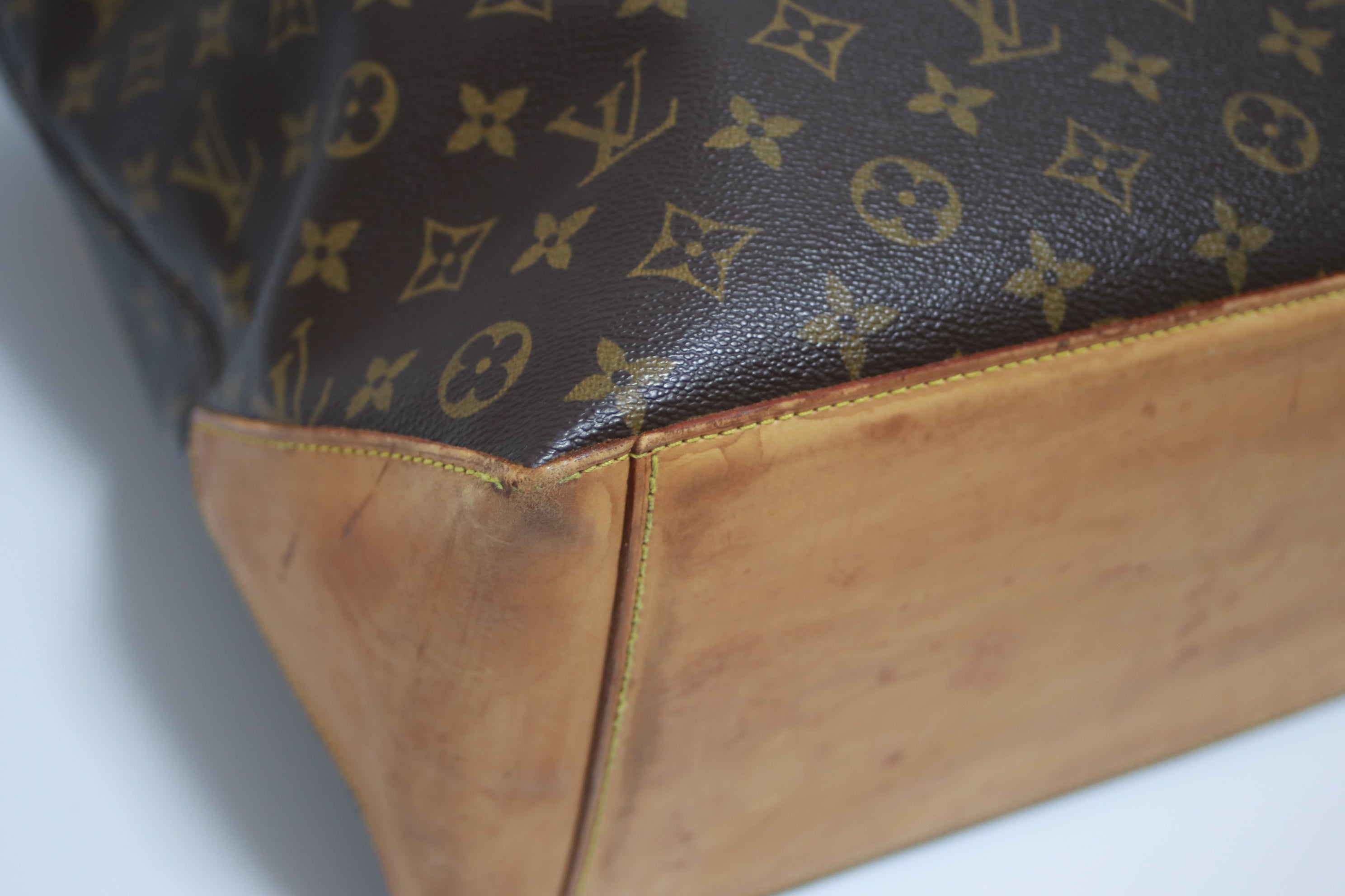 Louis Vuitton Cabas Alto Shoulder Tote Bag Used