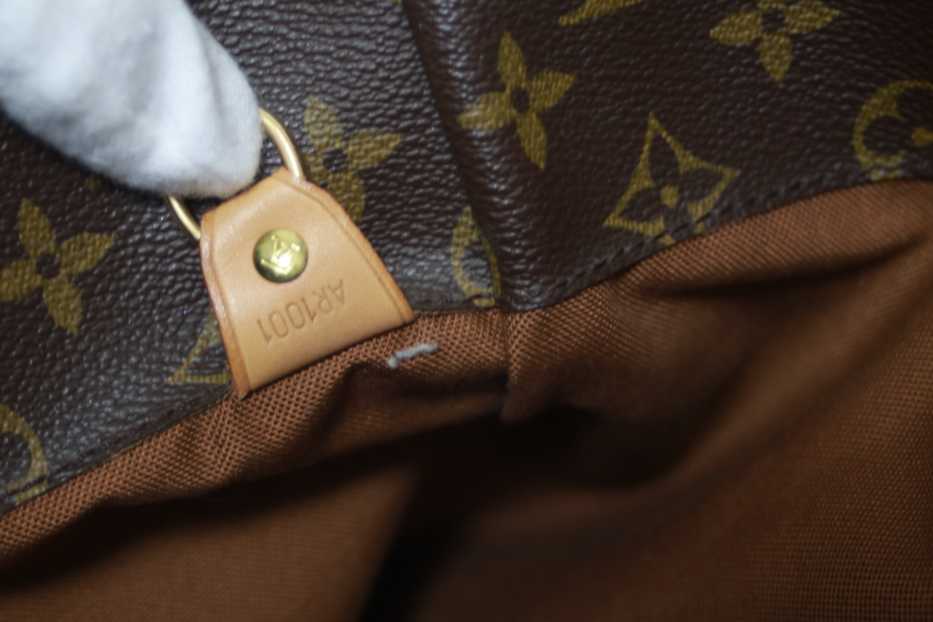 Louis Vuitton Cabas Alto Shoulder Tote Bag Used