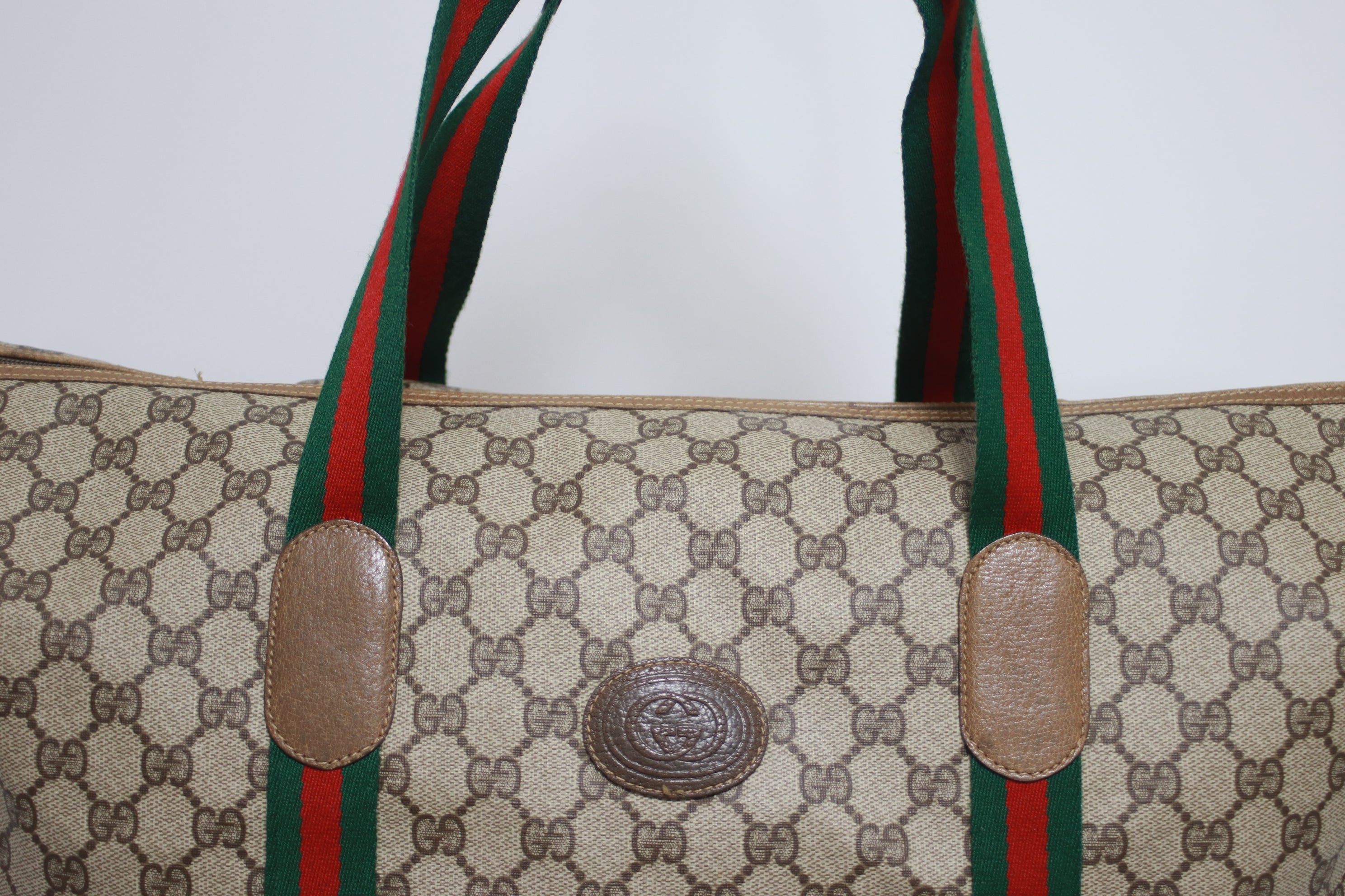 Gucci Sheryline Tote Travel Bag Used