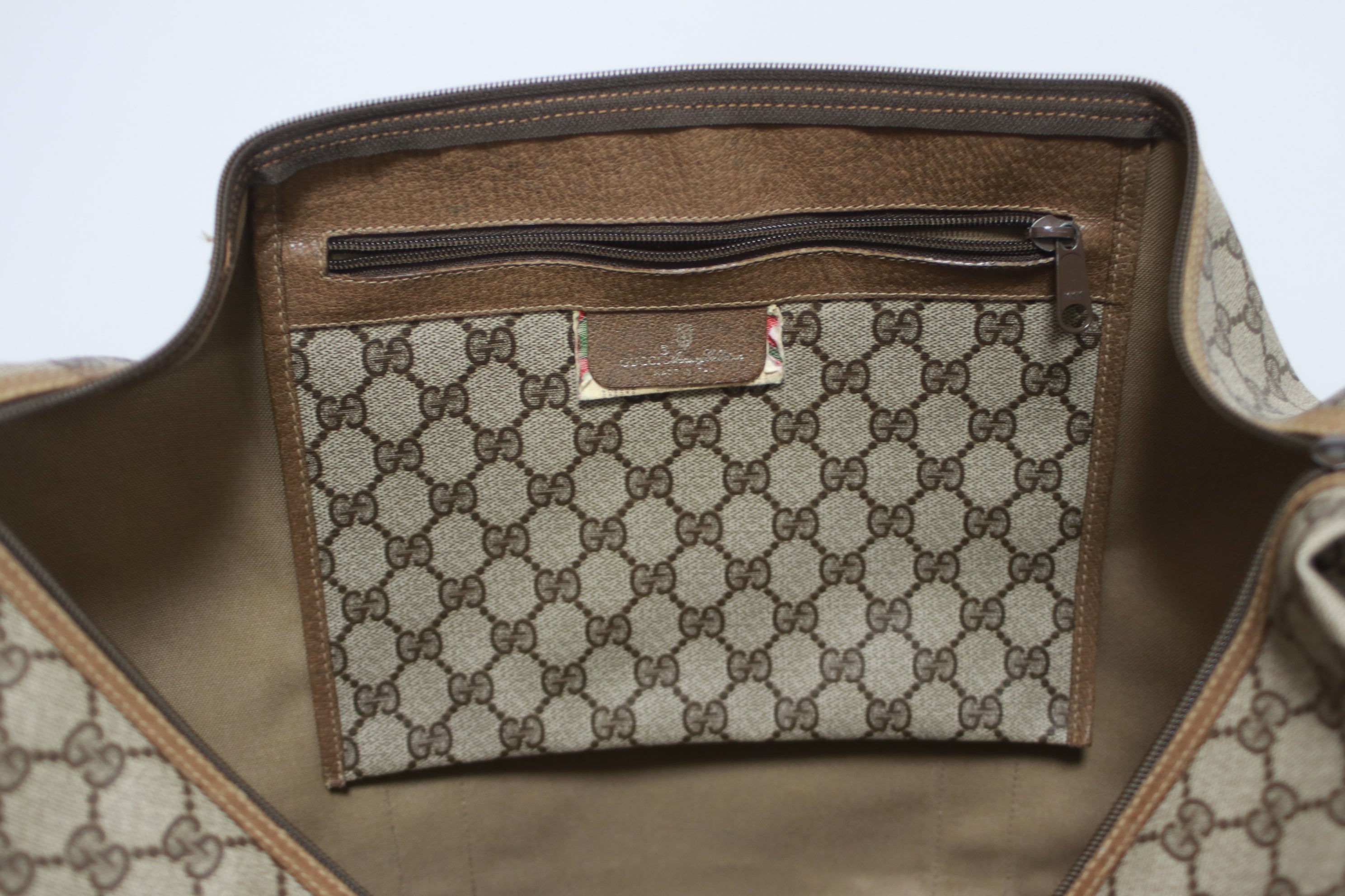 Gucci Sheryline Tote Travel Bag Used
